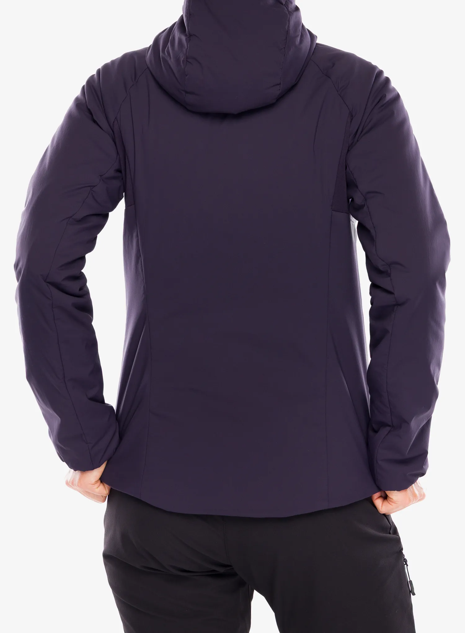 Jakna s postavom ženska Helly Hansen Odin Stretch Ins Hood 2.0 - black grape