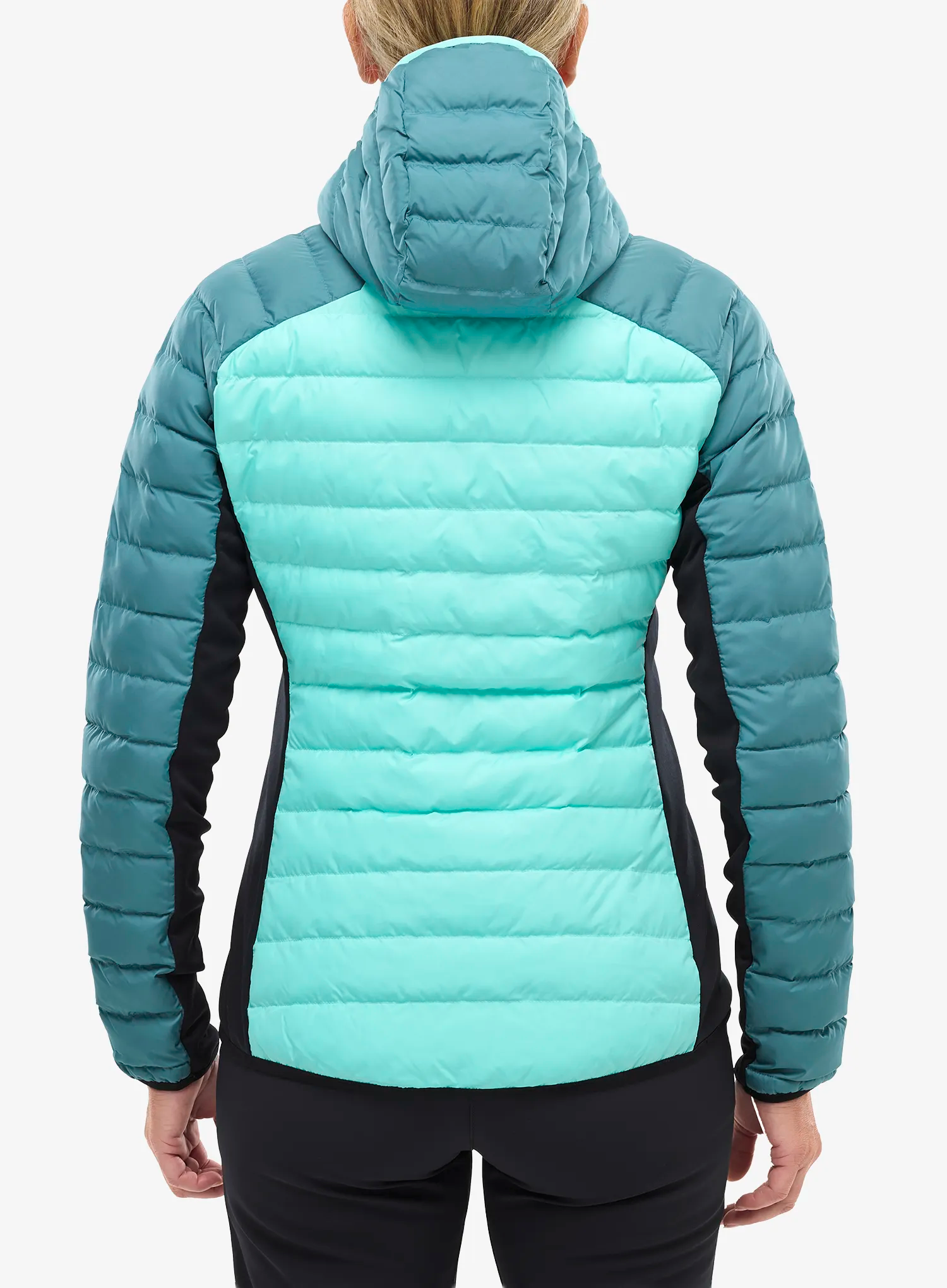 Jakna s postavom ženska Millet Fitz Roy Warm Hoodie - aruba/hydro