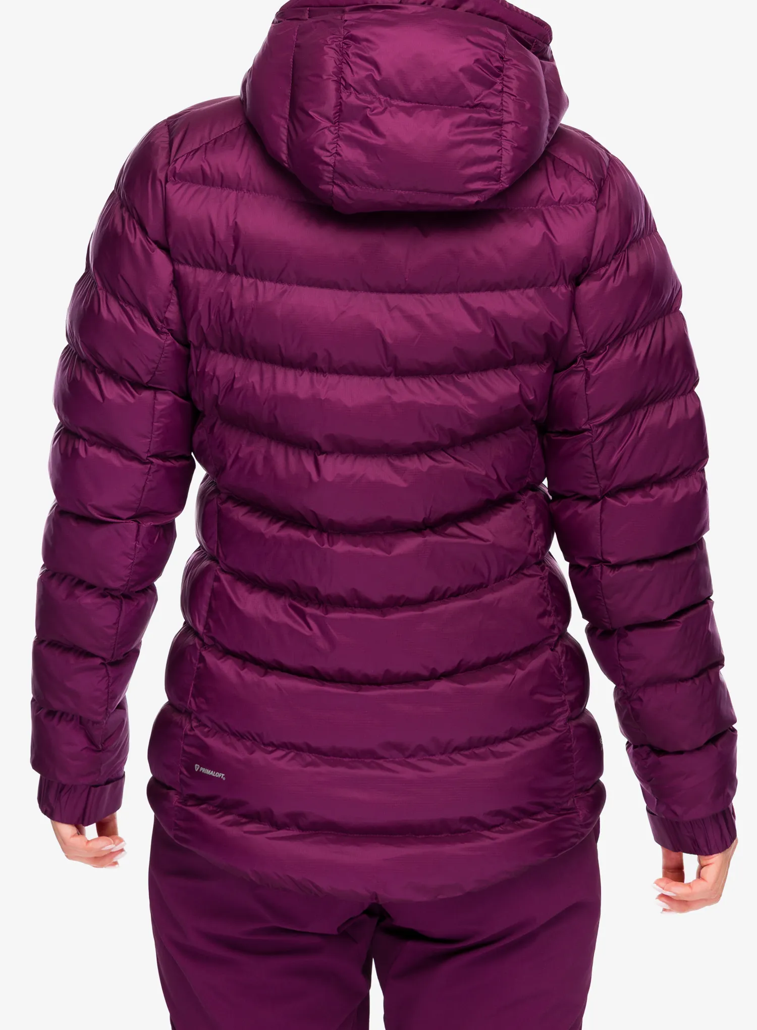 Jakna s postavom ženska Rab Nebula Pro Jacket - mulberry
