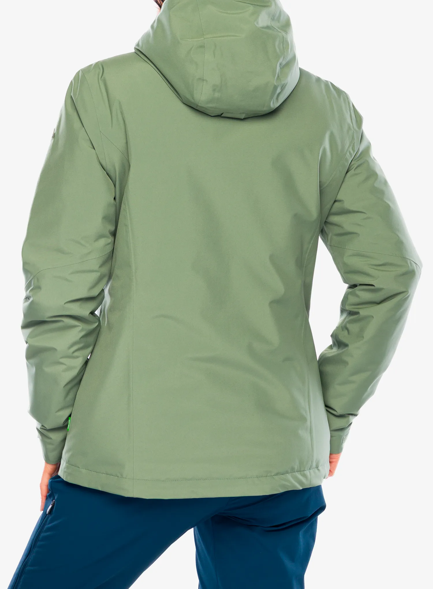 Jakna s postavom ženska Vaude Rosemoor Padded Jacket II - agave