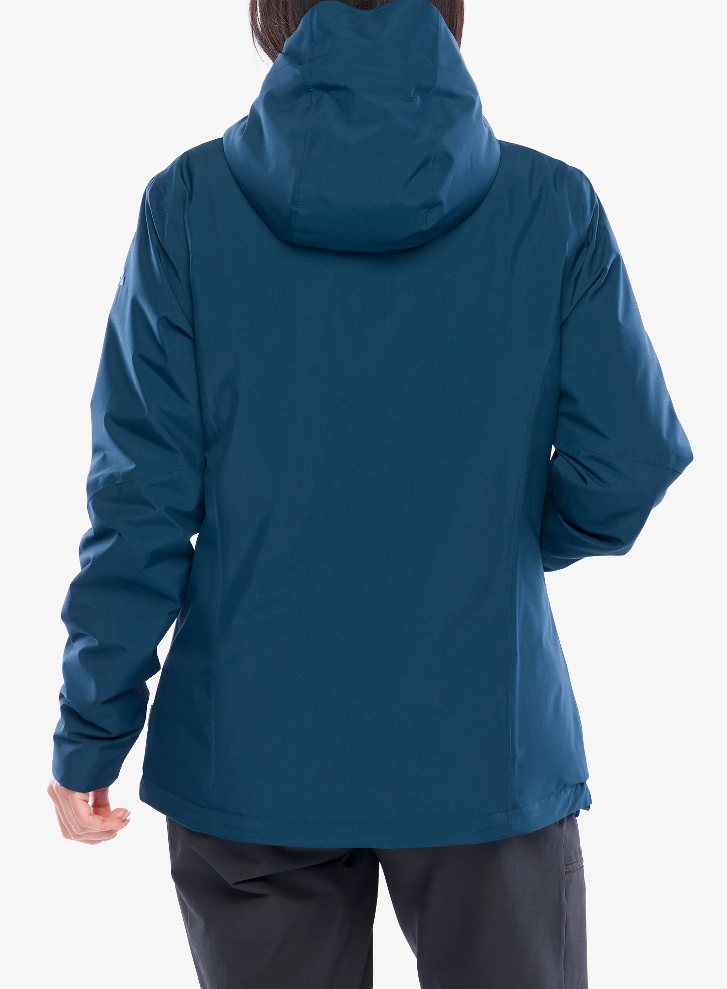 Jakna s postavom ženska Vaude Rosemoor Padded Jacket II - dark sea