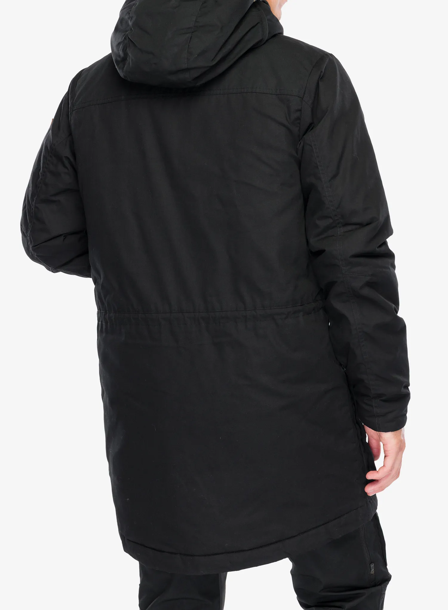 Jakna s postavom Fjallraven Singi Wool Padded Parka - black