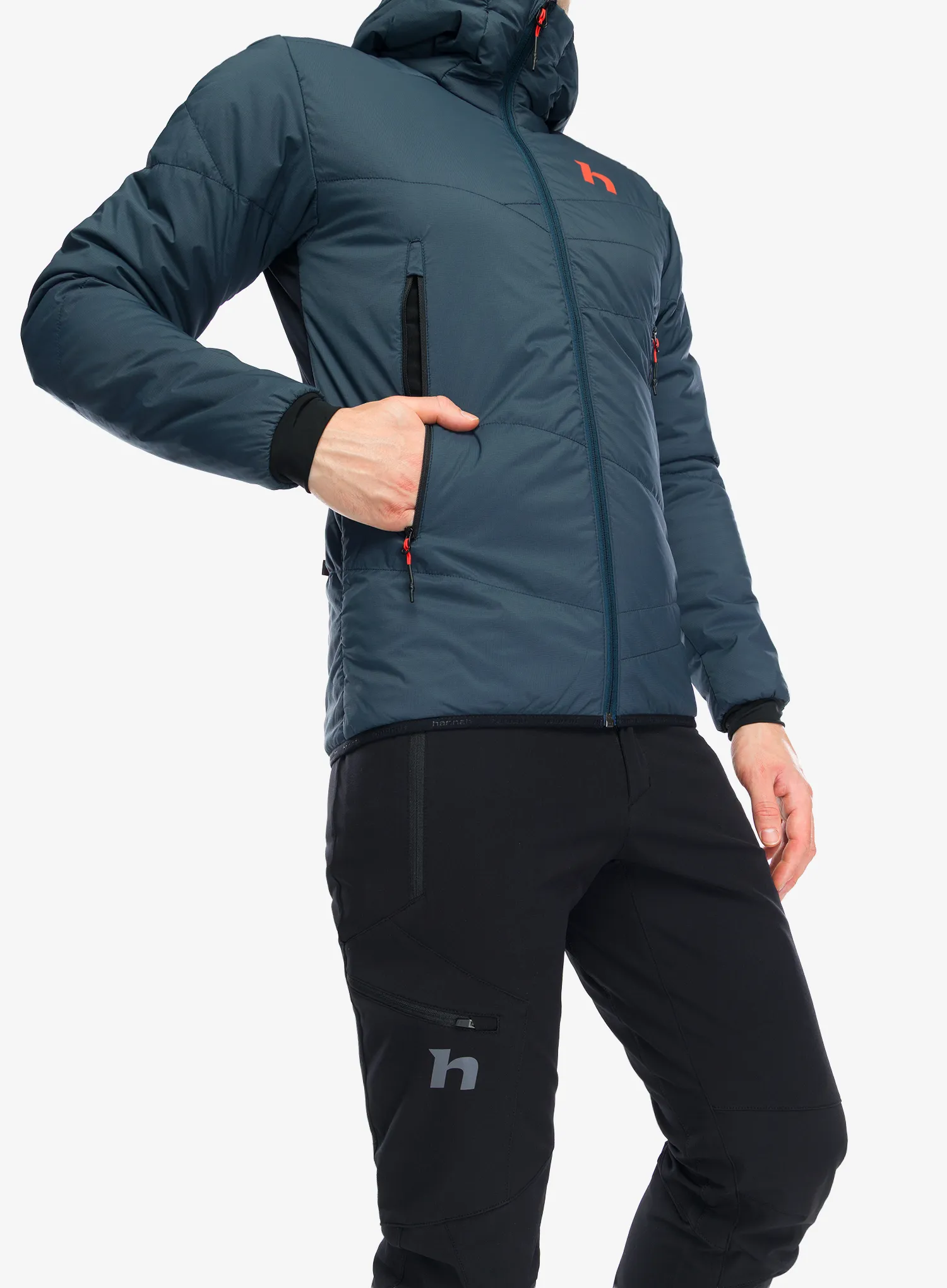 Jakna s postavom Hannah Gabber Hoody - stratified sea