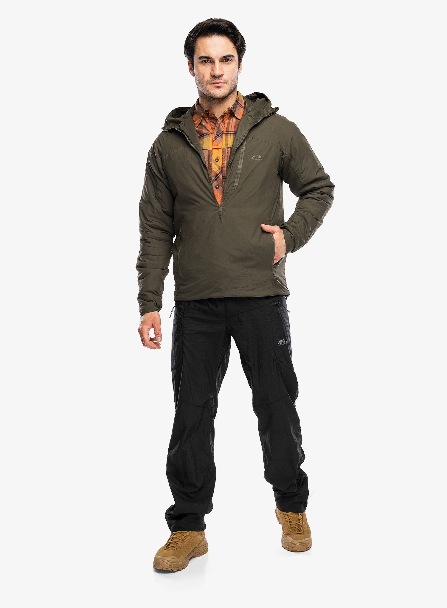 Jakna s postavom Helikon-Tex Wolfhound Hoodie Lite - taiga green