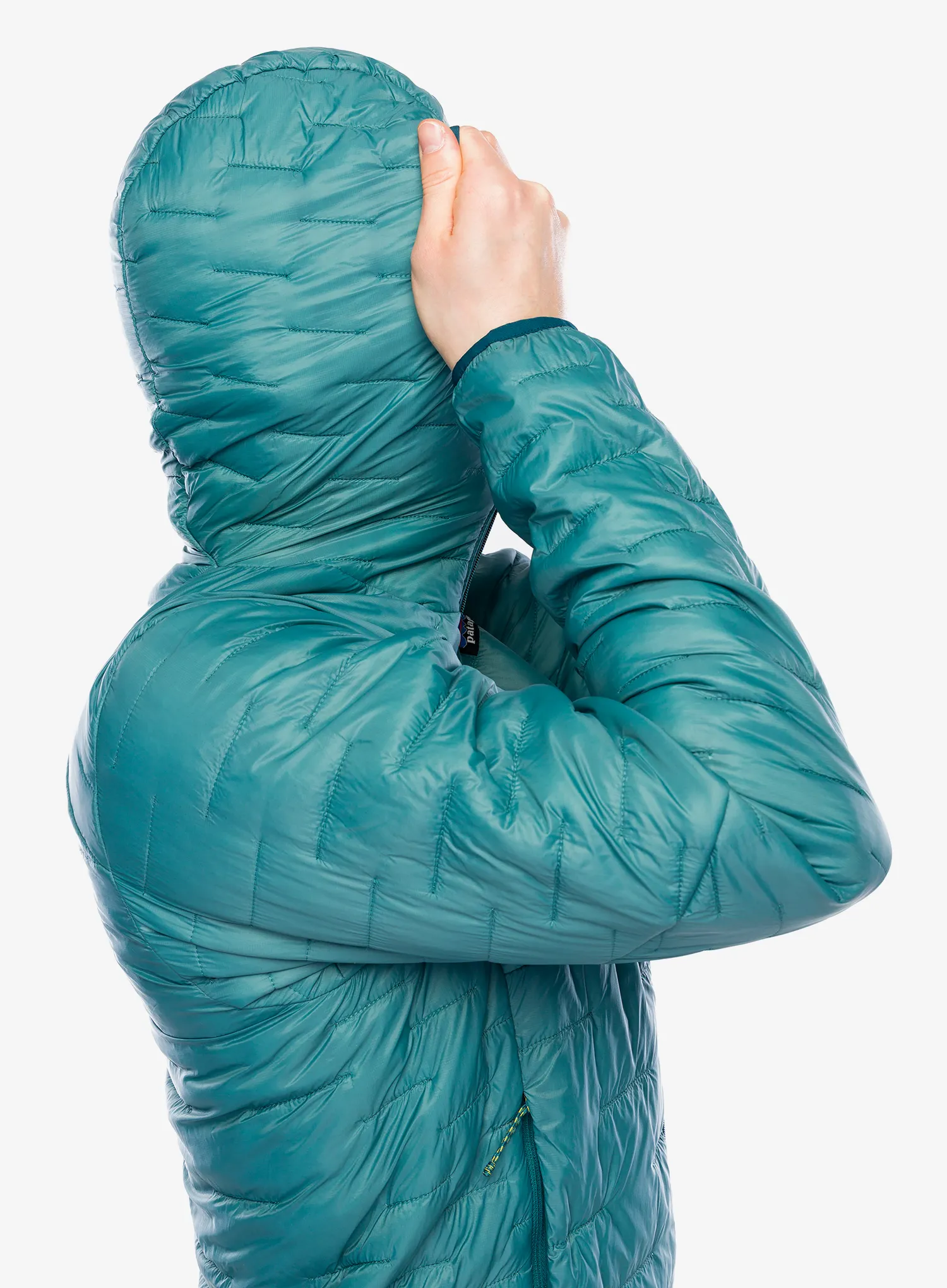 Jakna s postavom Patagonia Micro Puff Hoody - wetland blue
