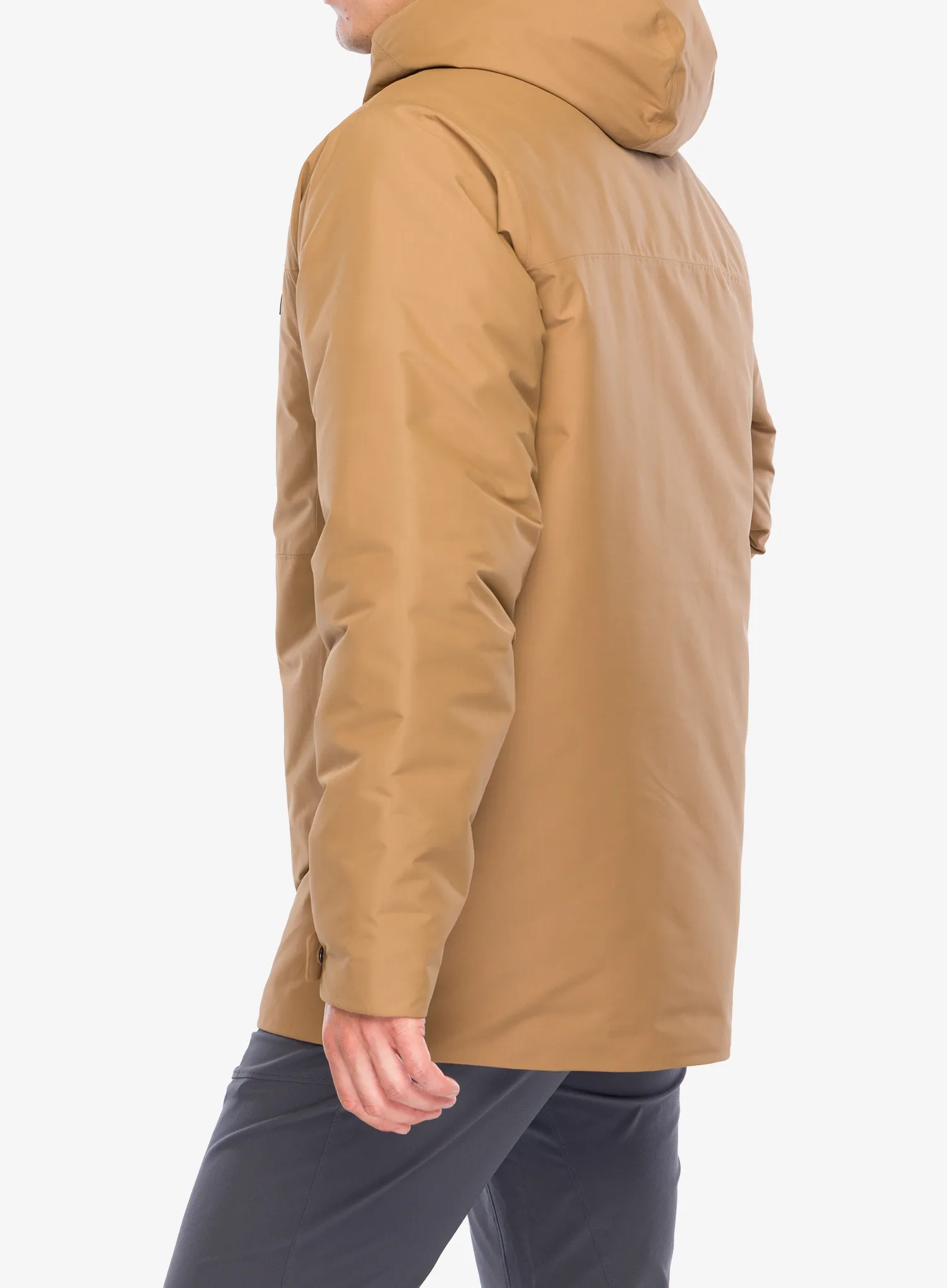 Jakna s postavom Patagonia Windshadow Parka - deer brown