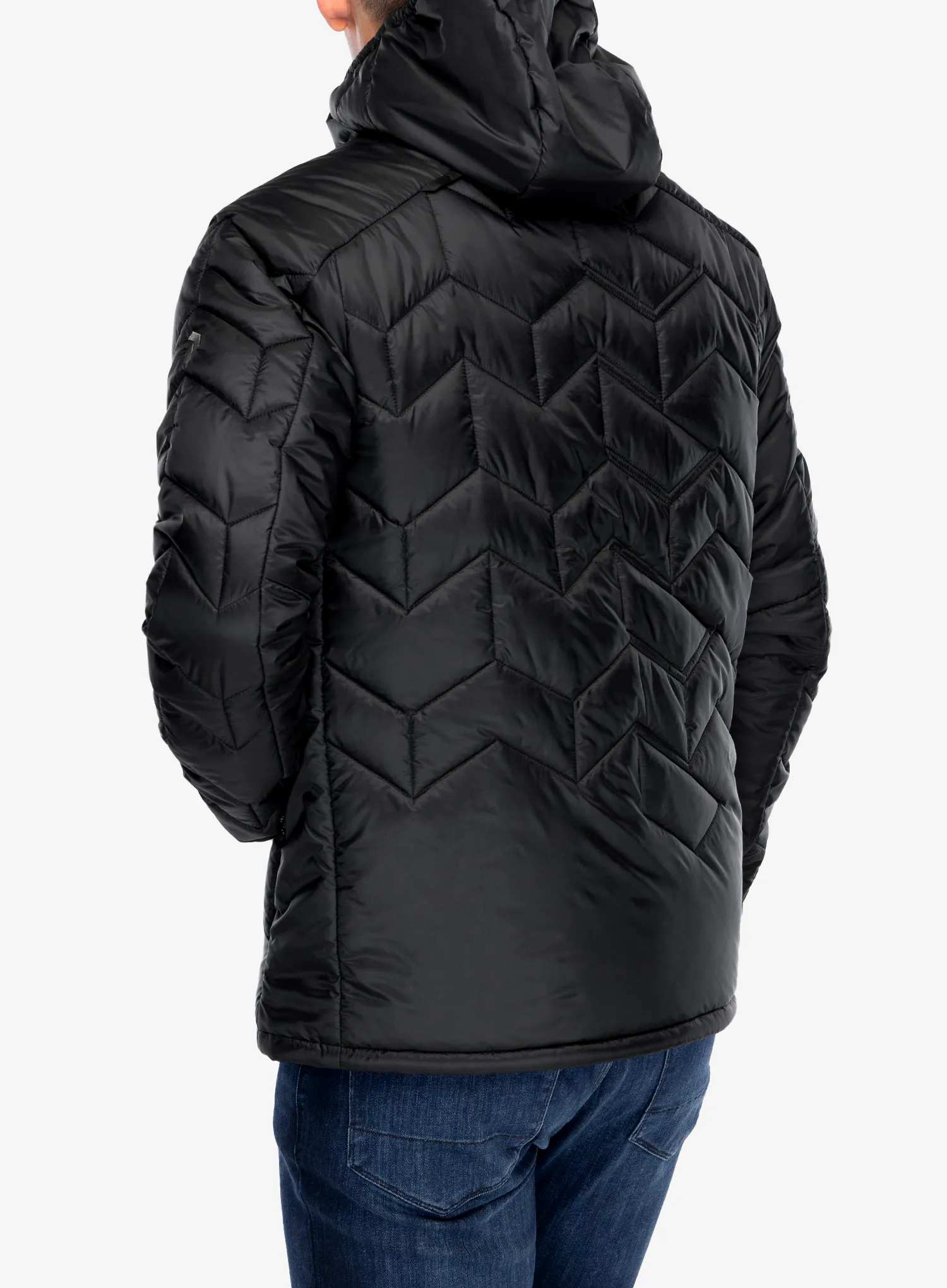Jakna s postavom Peak Performance Elevate Liner Hood - black