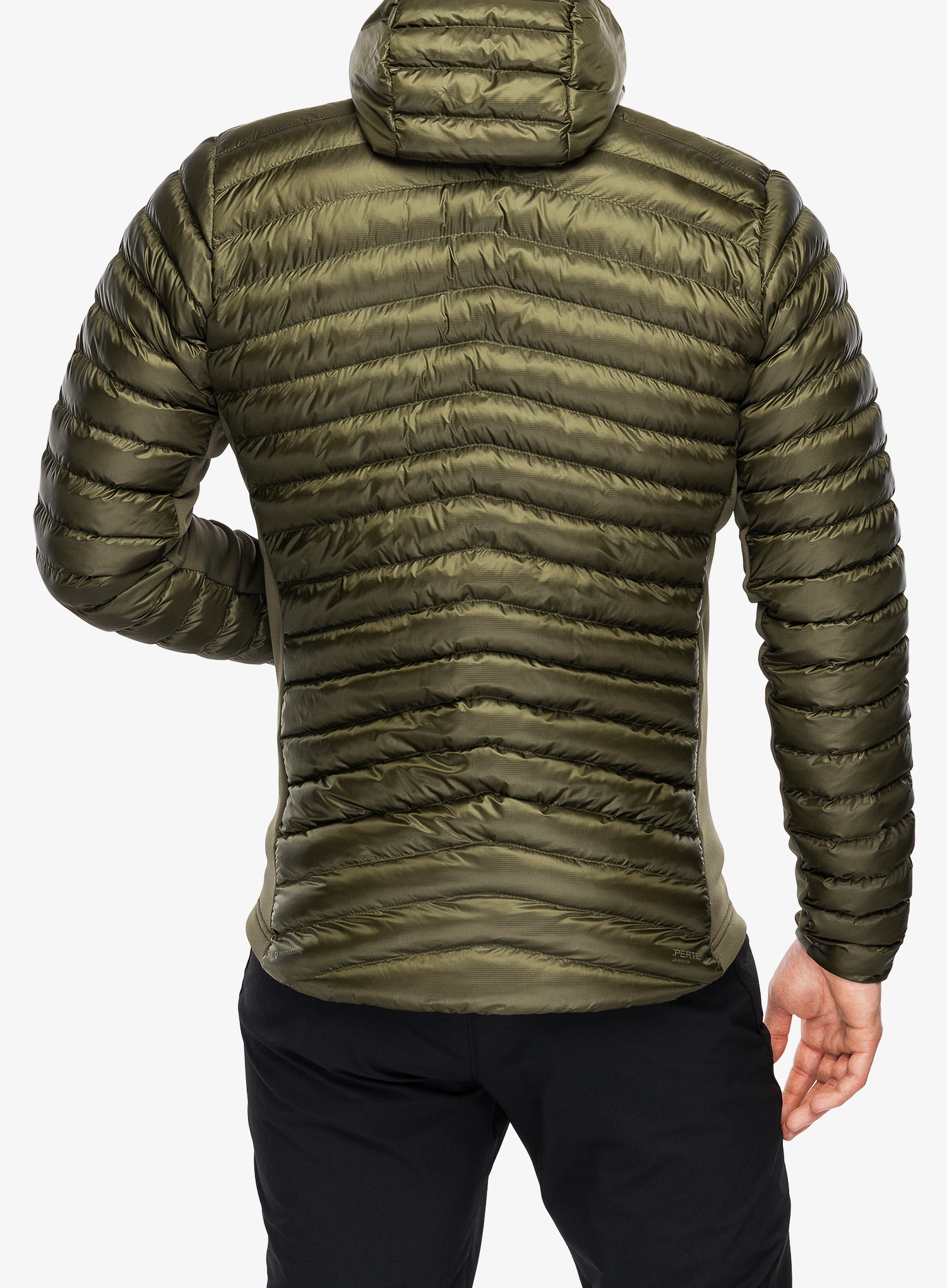 Jakna s postavom Rab Cirrus Flex Hoody - olive