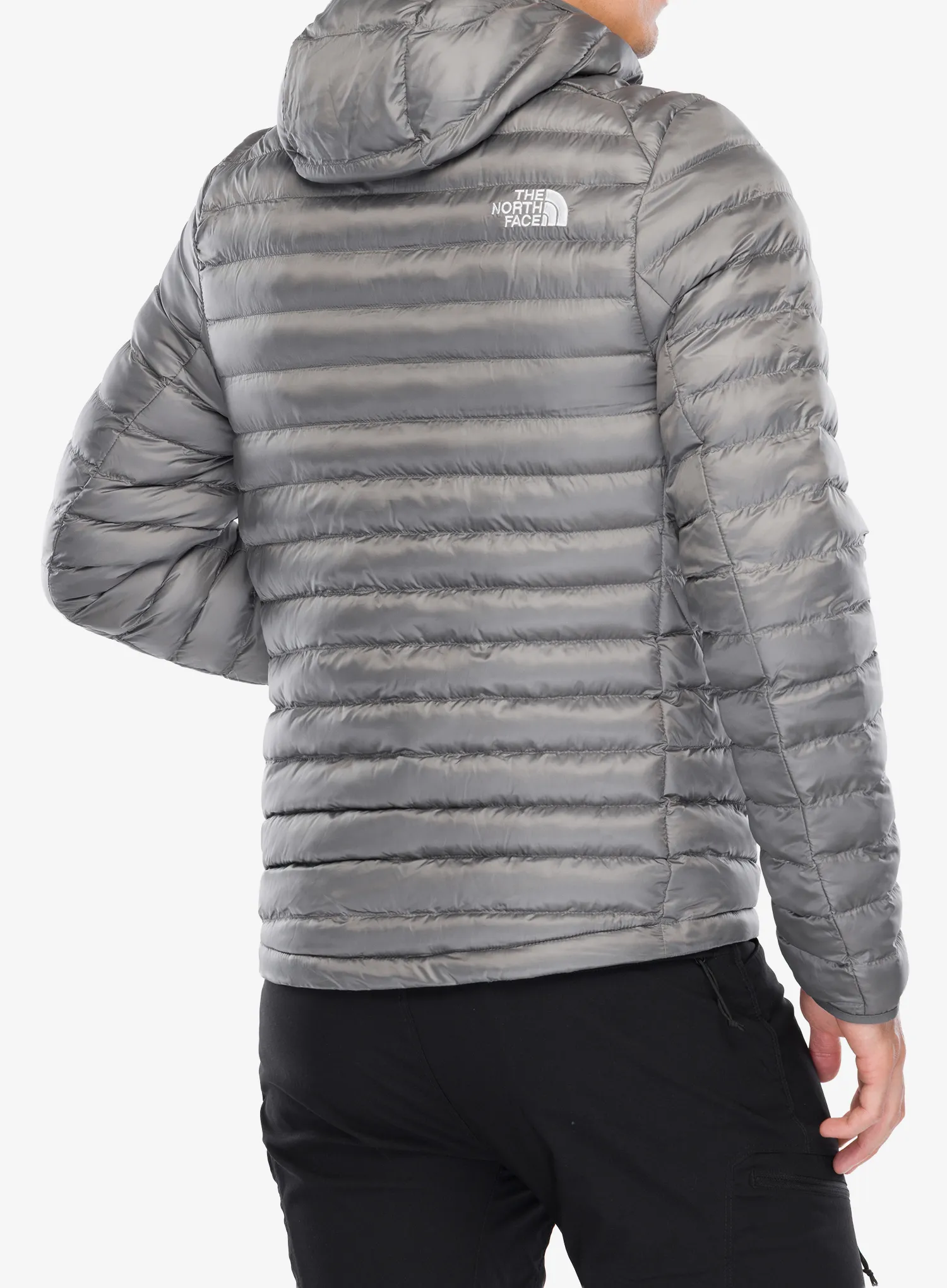 Jakna s postavom The North Face Huila Synthetic Hoodie - smoked pearl