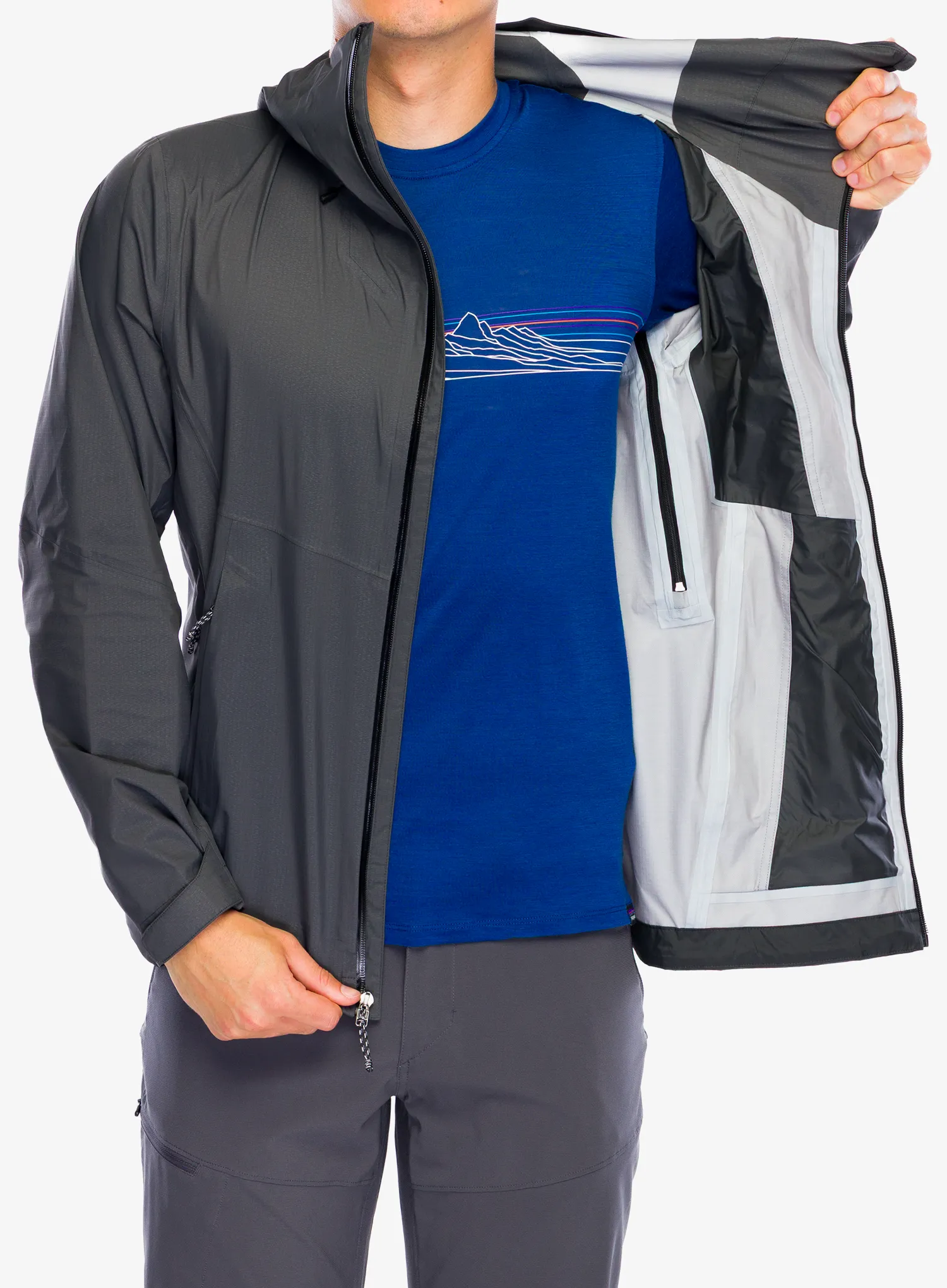 Jakna Patagonia Granite Crest Jacket - forge grey/black