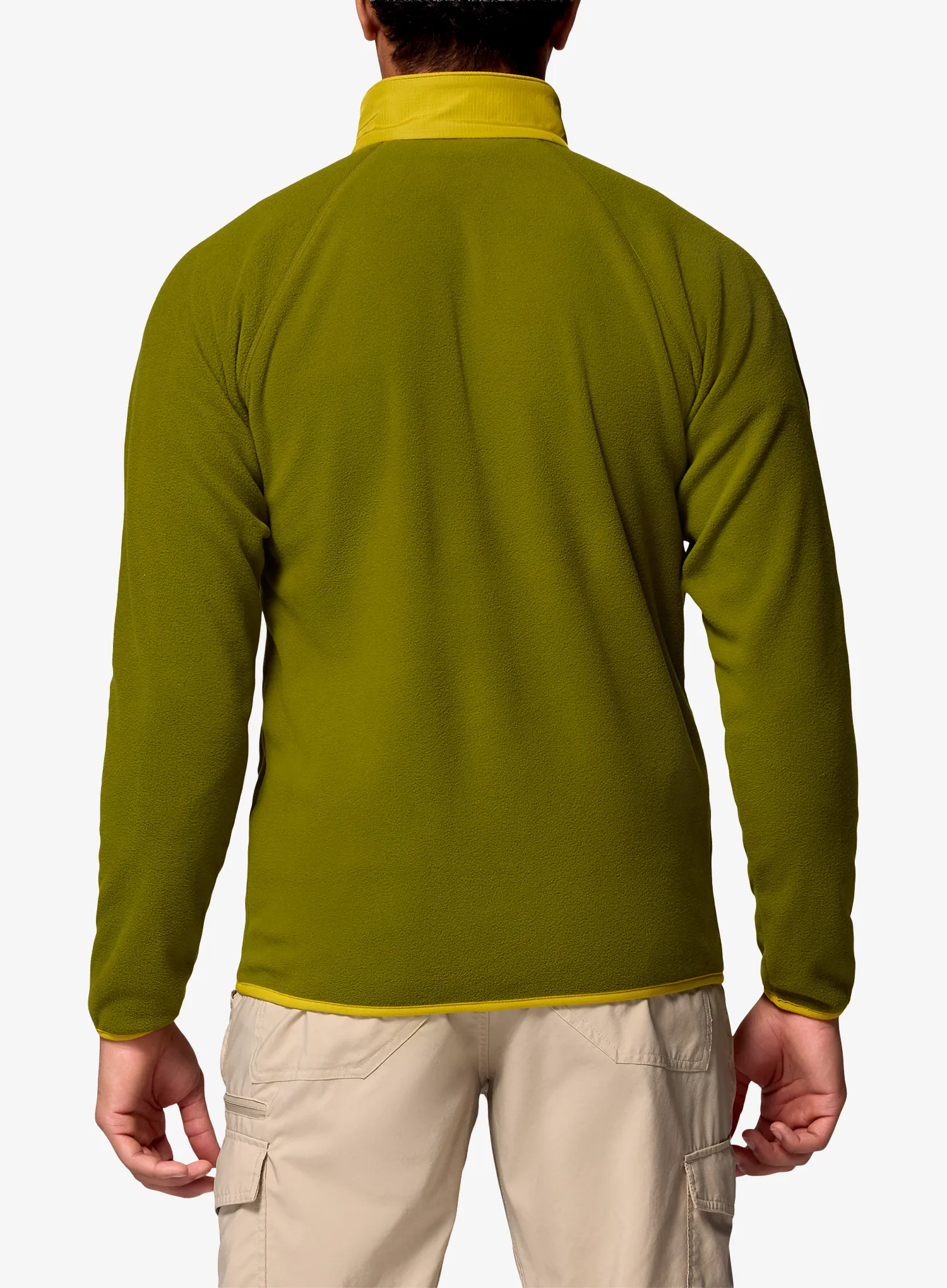 Jakna od flisa Columbia Fast Trek Overlay Full Zip - mossy green/antique moss