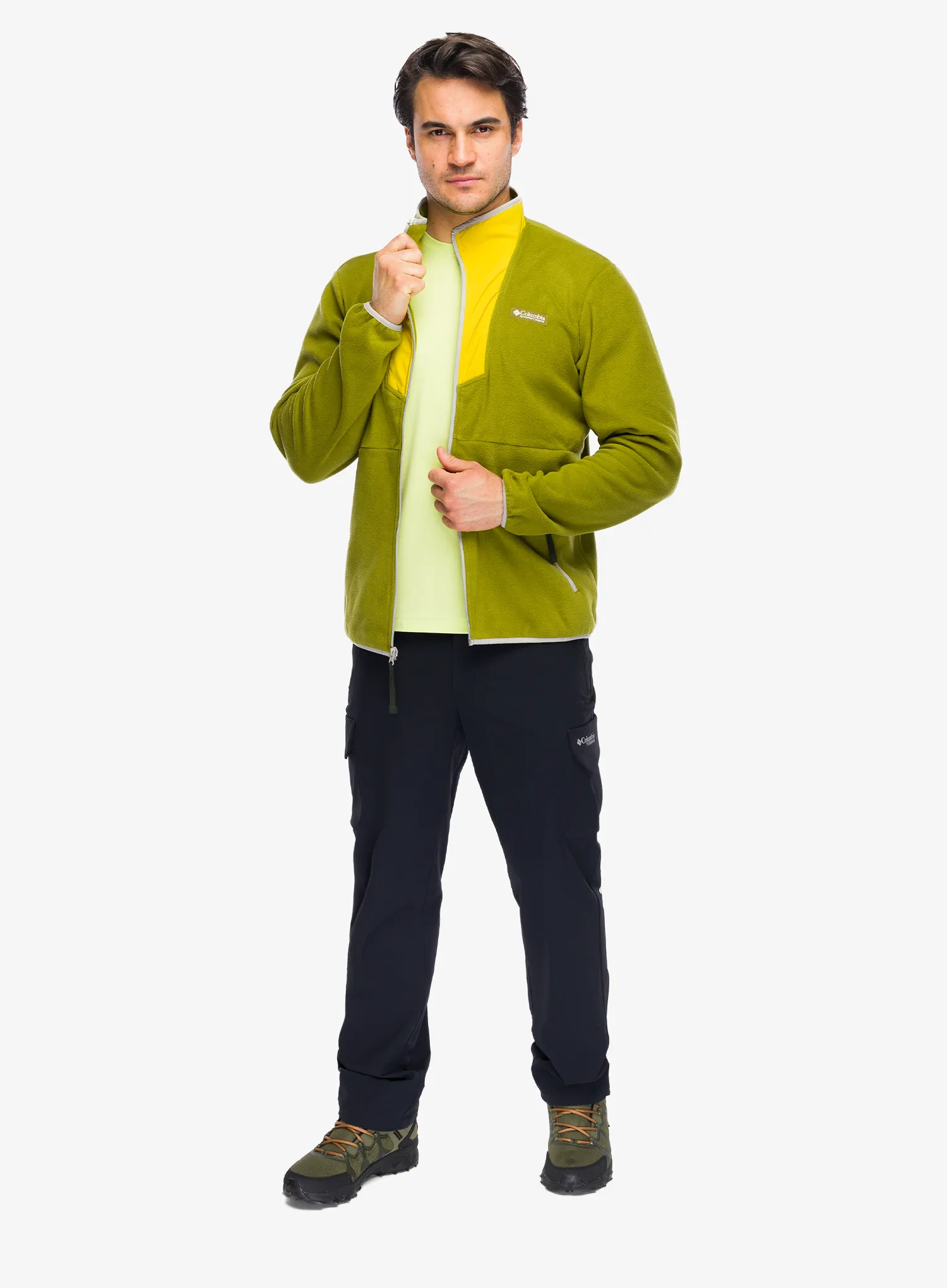 Jakna od flisa Columbia Sequoia Grove Full Zip Fleece - mossy green/antique moss
