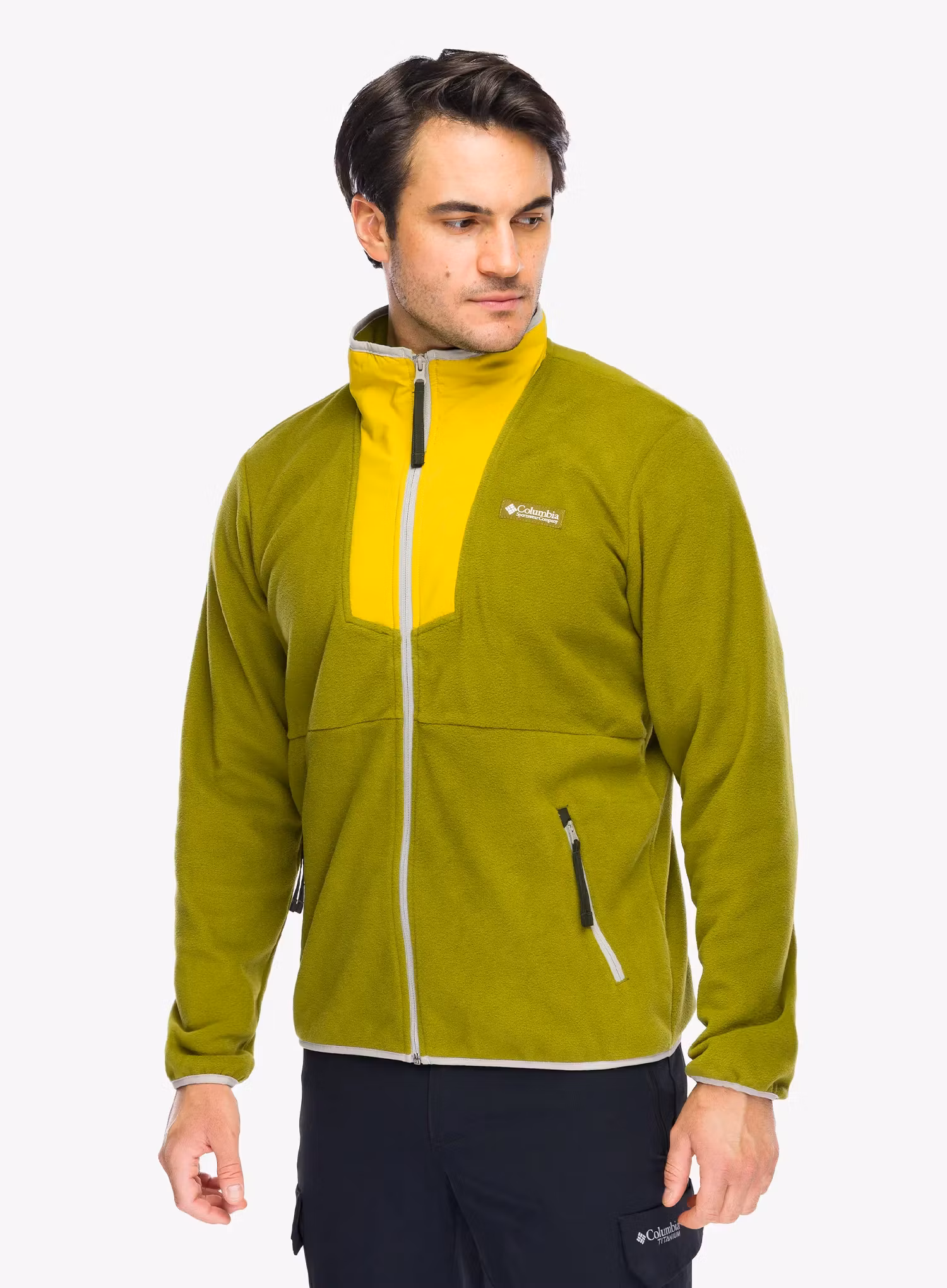 Jakna od flisa Columbia Sequoia Grove Full Zip Fleece - mossy green/antique moss