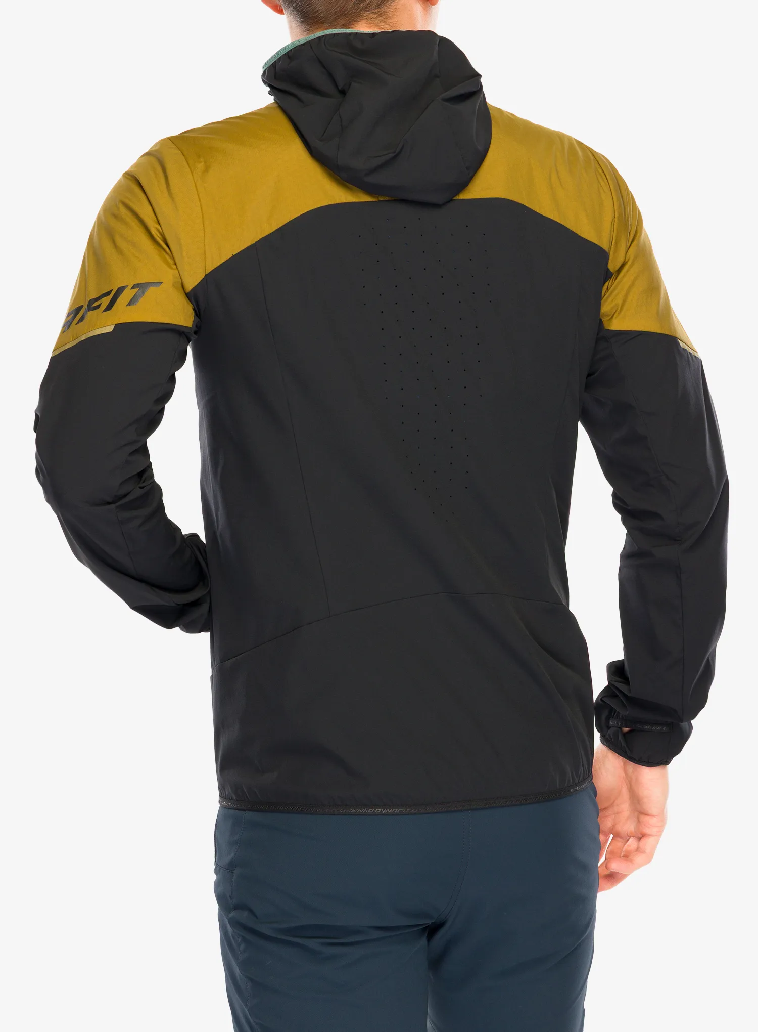Jakna od flisa Dynafit Traverse Alpha Hooded JKT - relic/black out