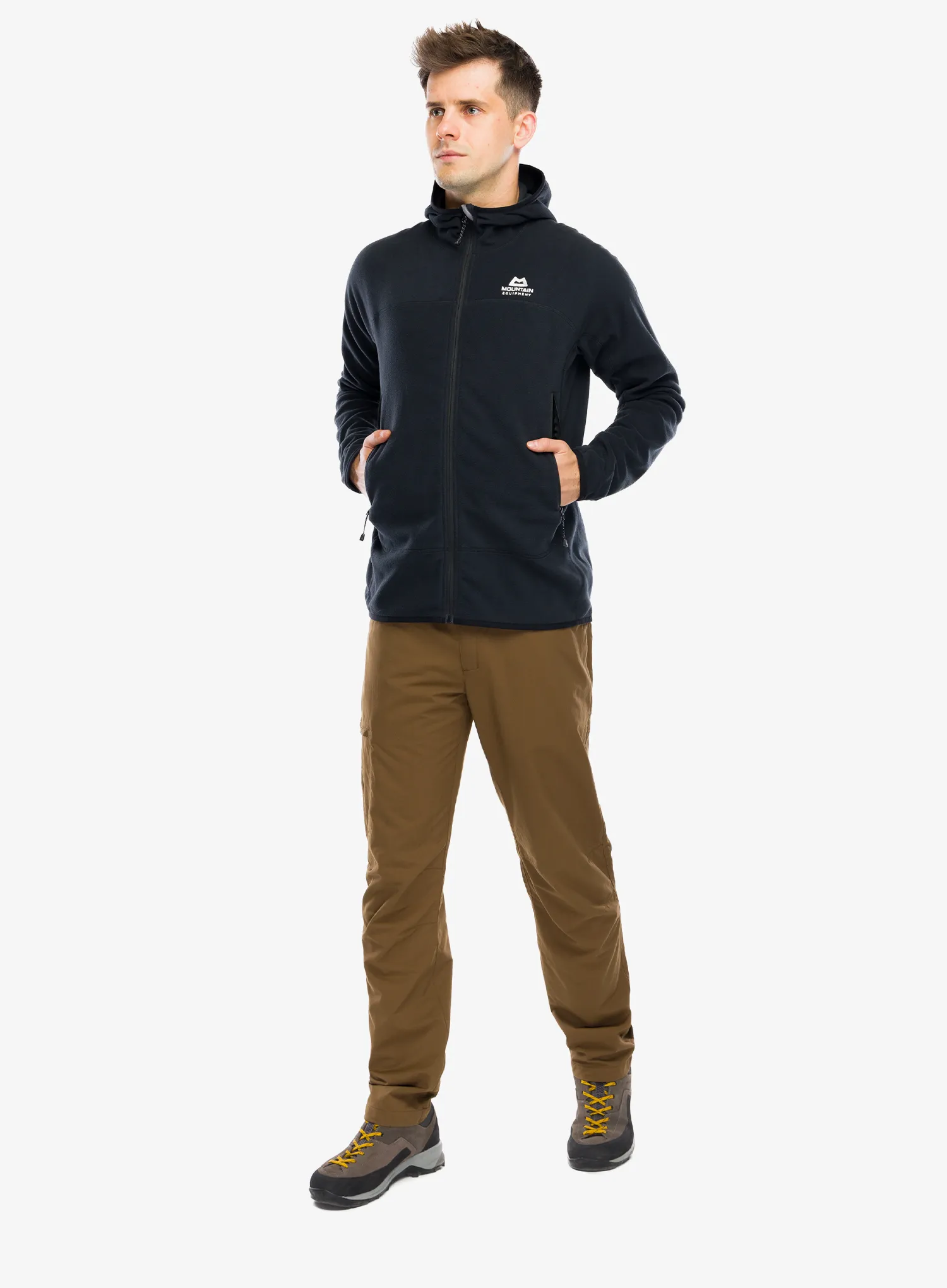 Jakna od flisa Mountain Equipment Micro Zip Jacket - black