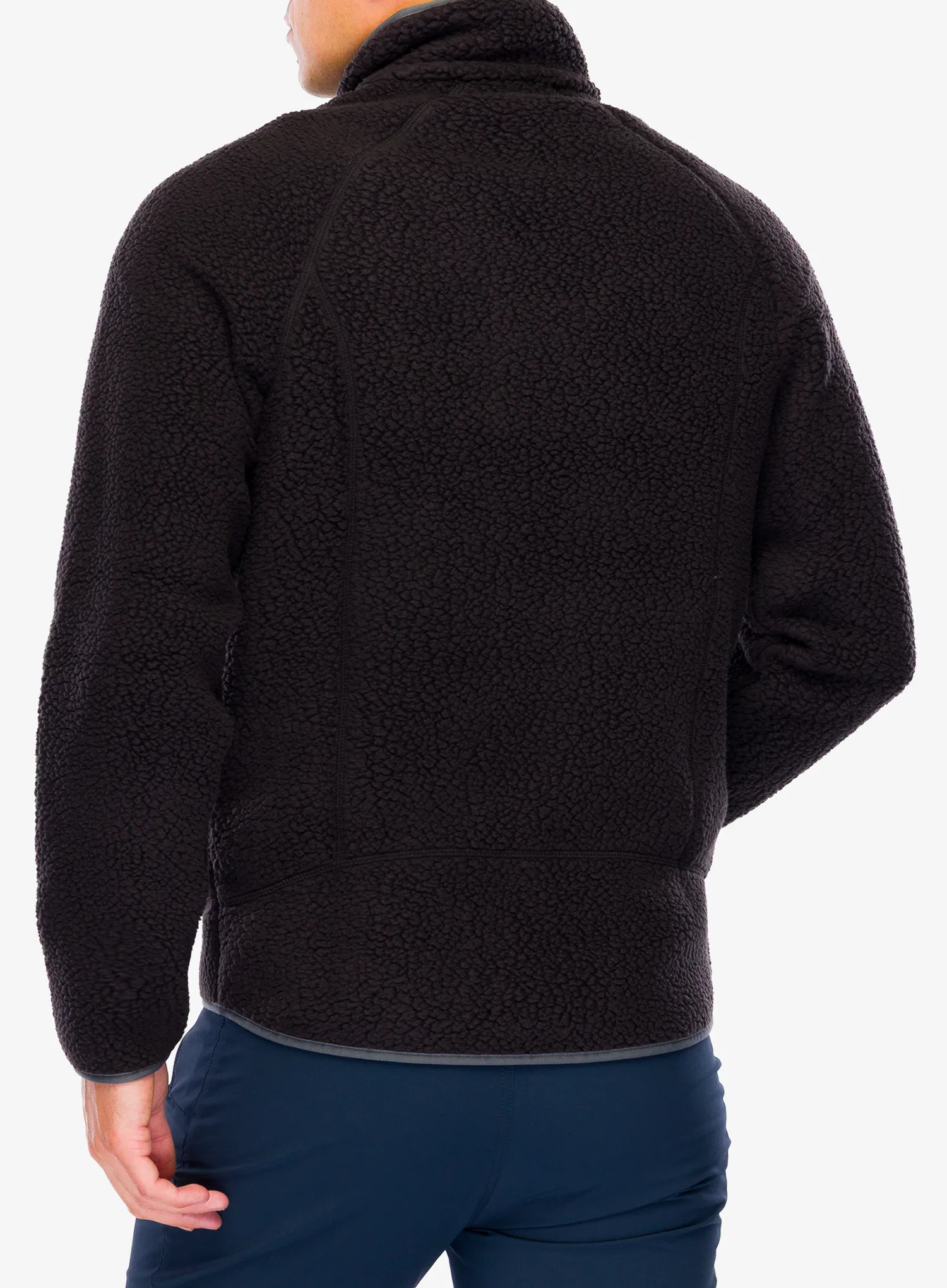 Jakna od flisa Patagonia Retro Pile Jacket - black/forge grey
