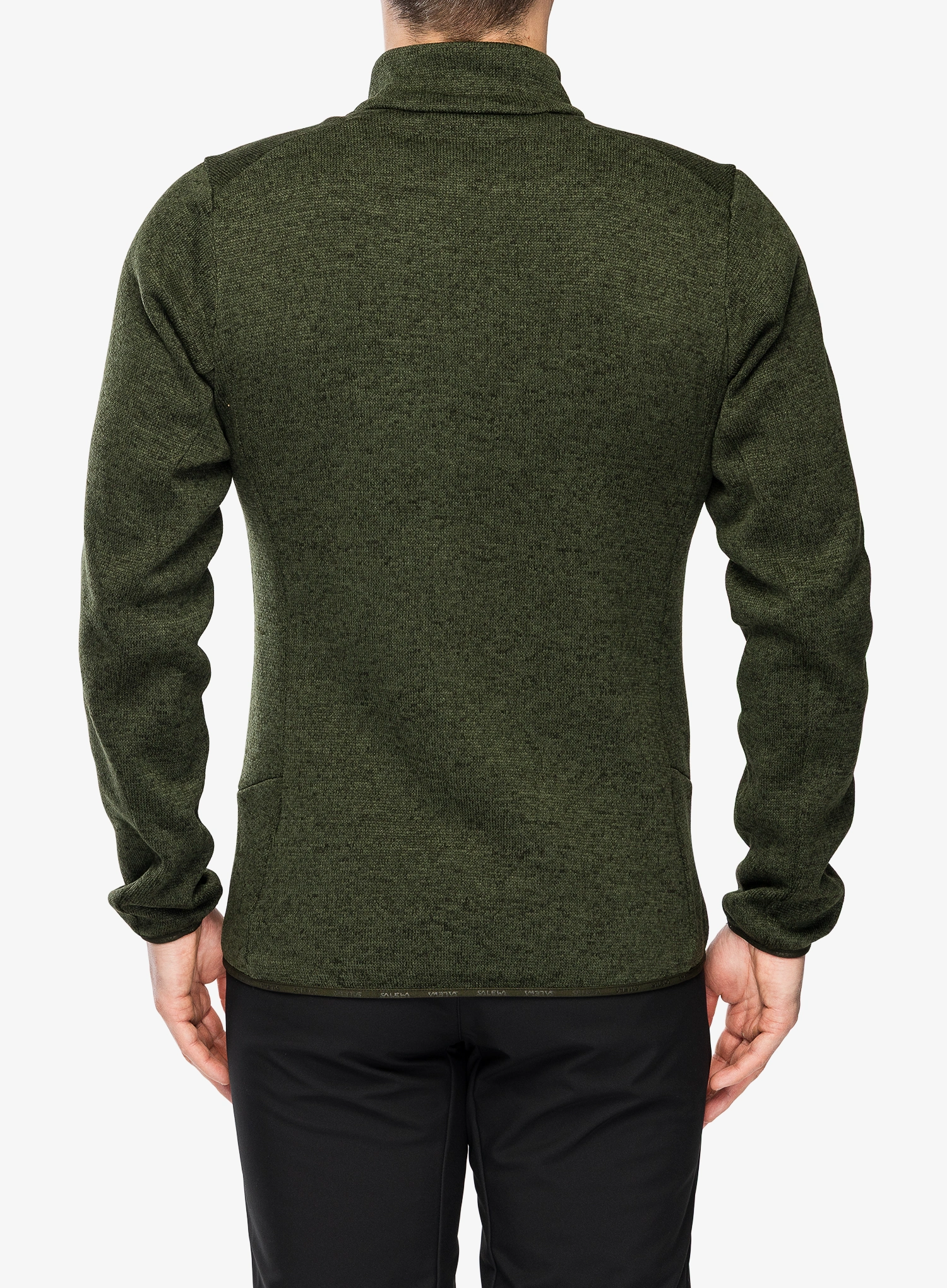 Jakna od flisa Salewa Puez Rocca PL Jacket - dark olive