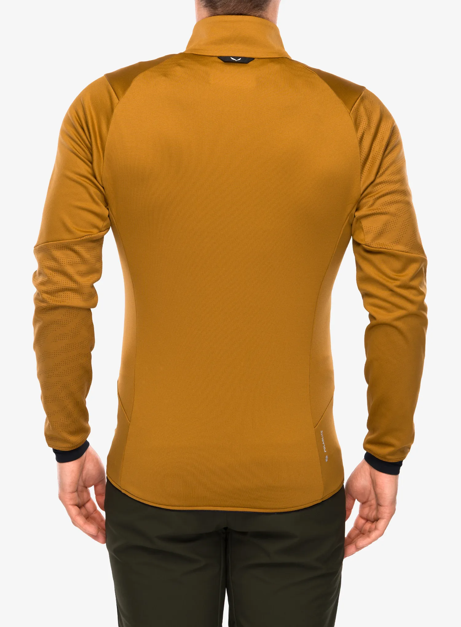 Jakna od flisa Salewa Sella Crevasse Jacket - golden brown
