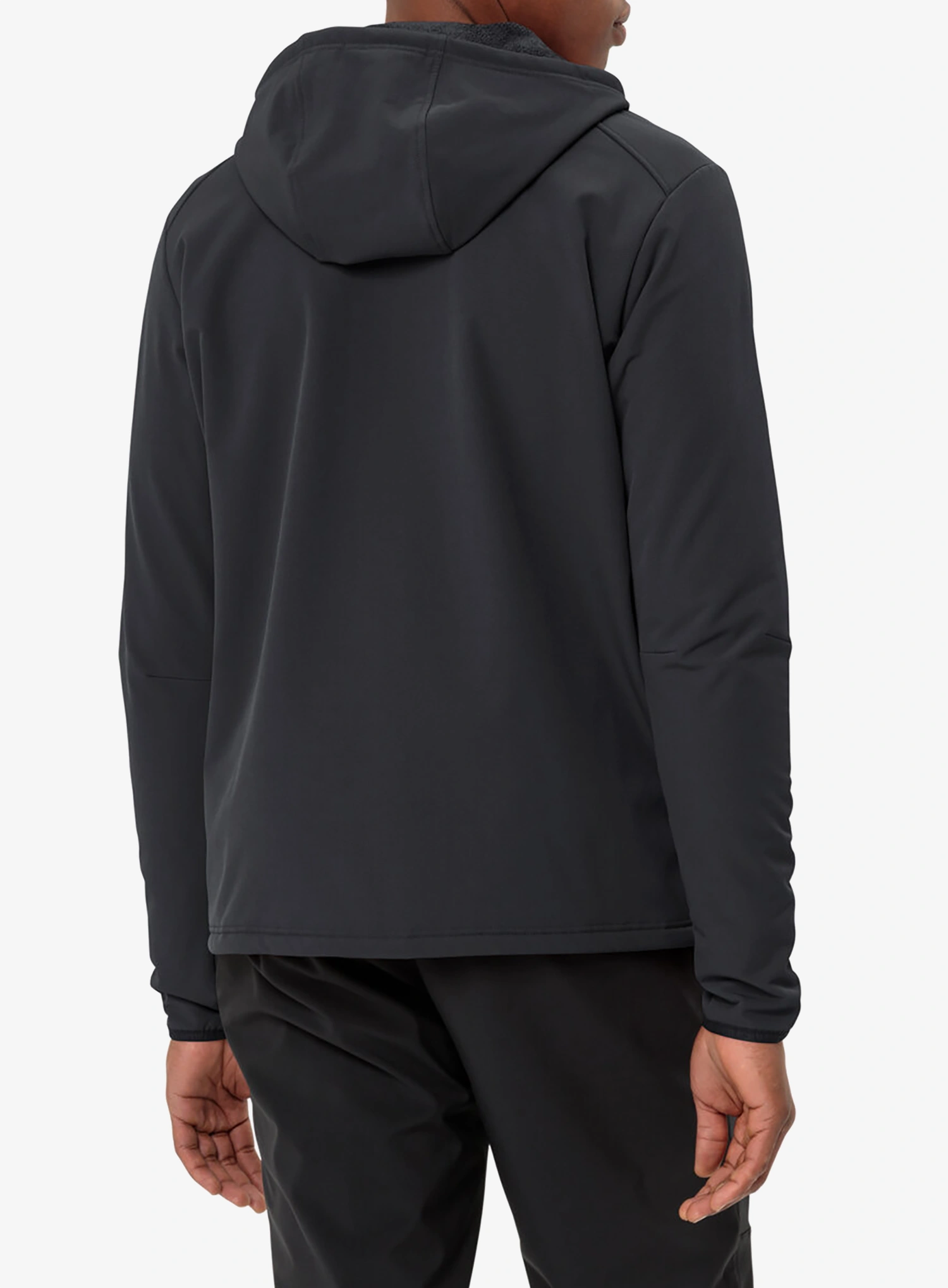 Jakna od flisa Vaude Elope Stormfleece Hoody - black