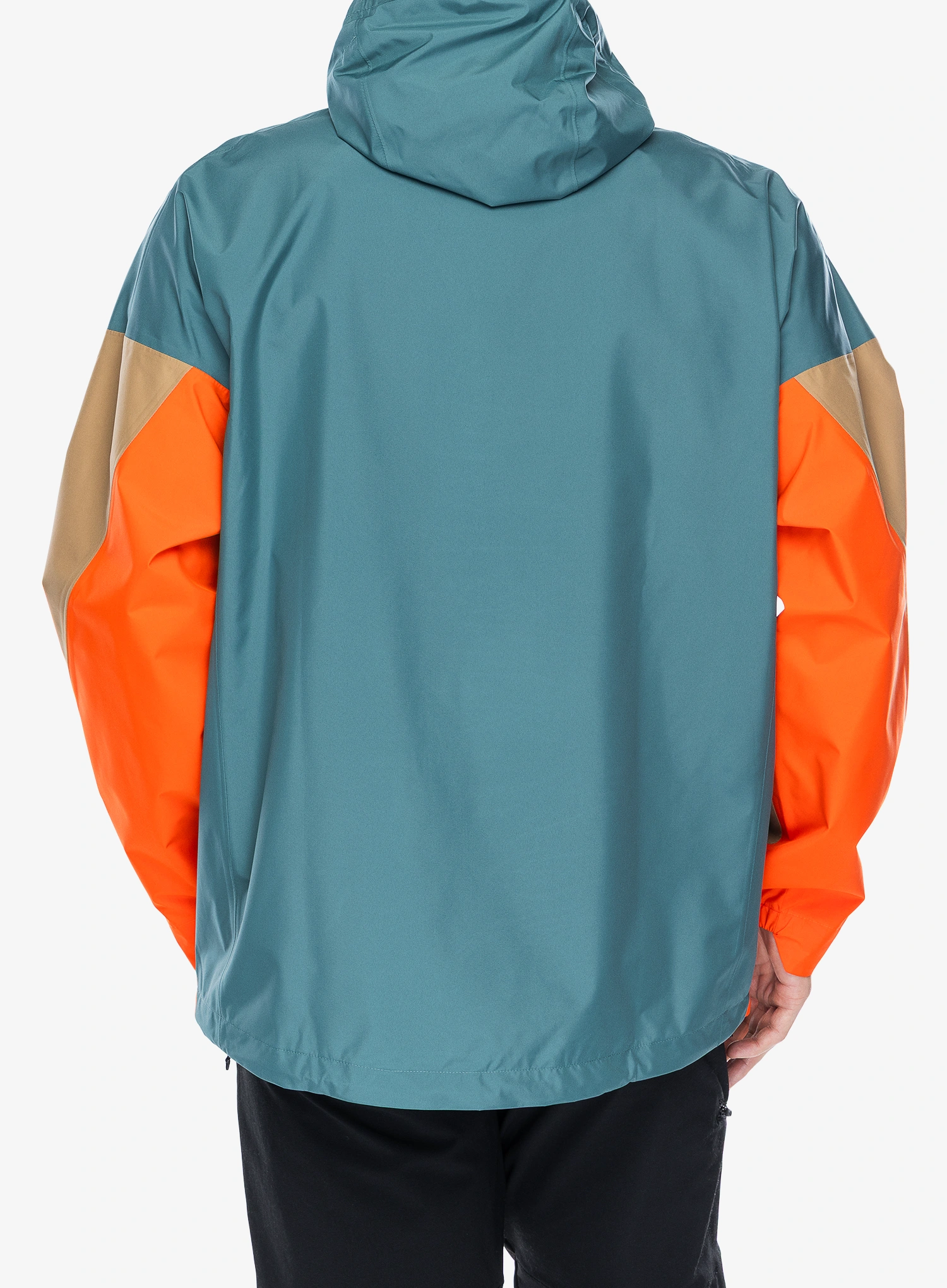 Kišna jakna adidas TERREX Xploric 2.5L Climaproof Anorak - prel teal/cardbo/semi imp oran