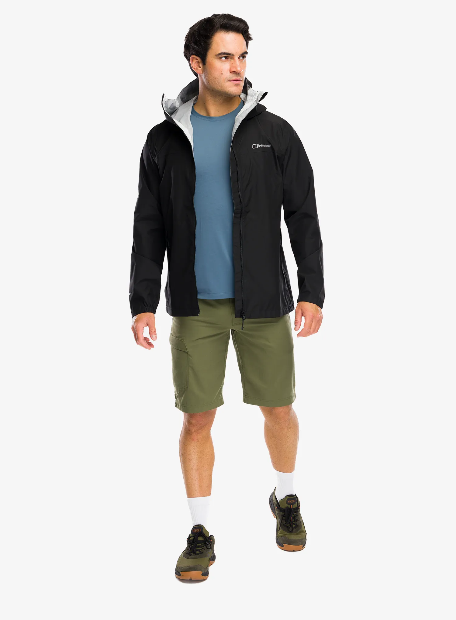 Kišna jakna Berghaus Deluge Pro 3.0 Jkt - jet black