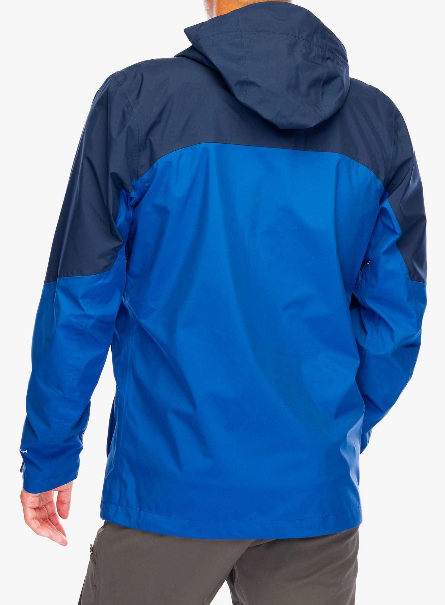 Kišna jakna Columbia Wahkeena Falls 3L Shell - mountain blue/collegiate navy