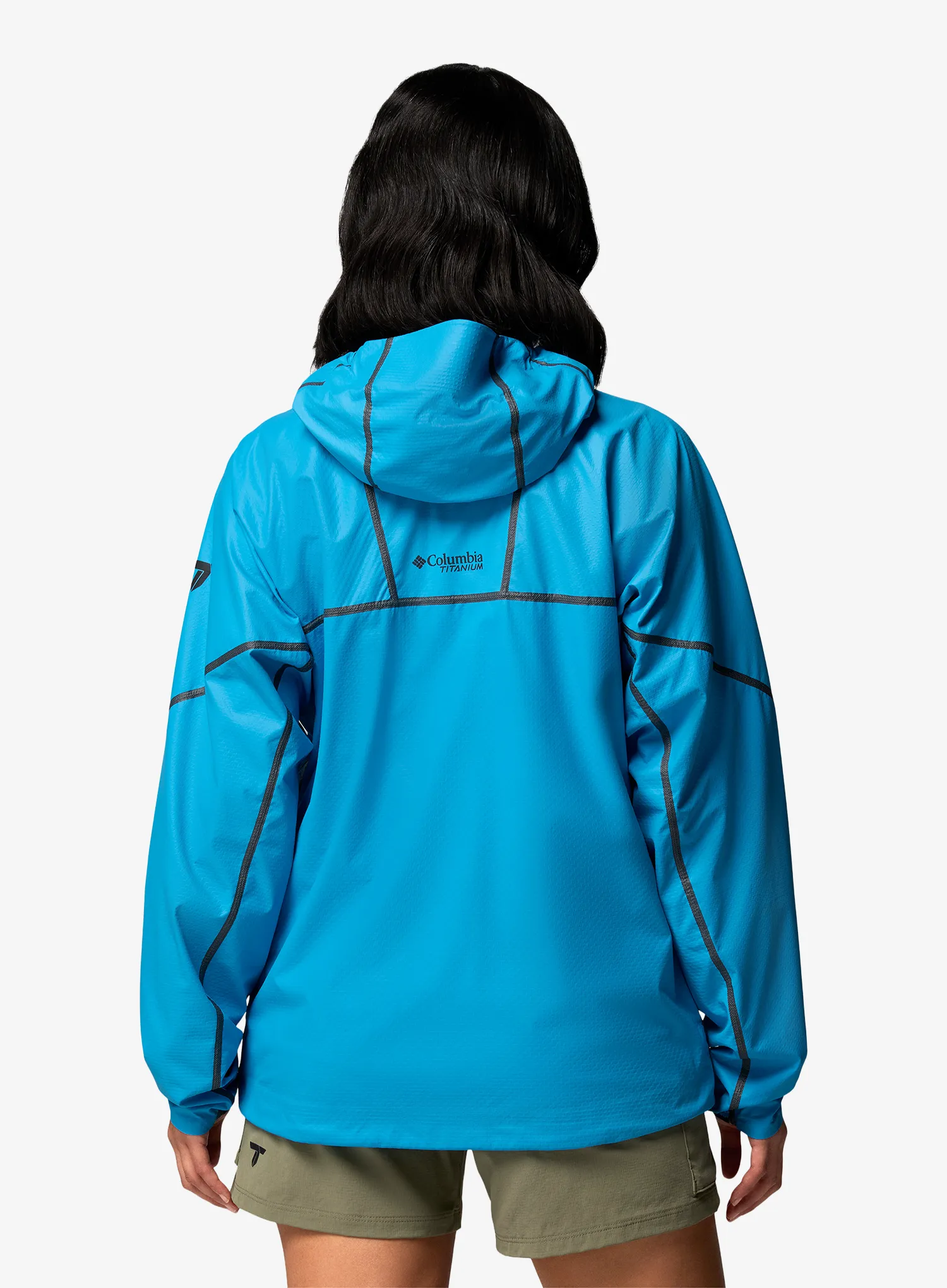 Ženska kišna jakna Columbia Cassiar Pro ODX Shell - compass blue