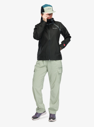 Ženska kišna jakna Columbia Reign No Shine Jacket - black
