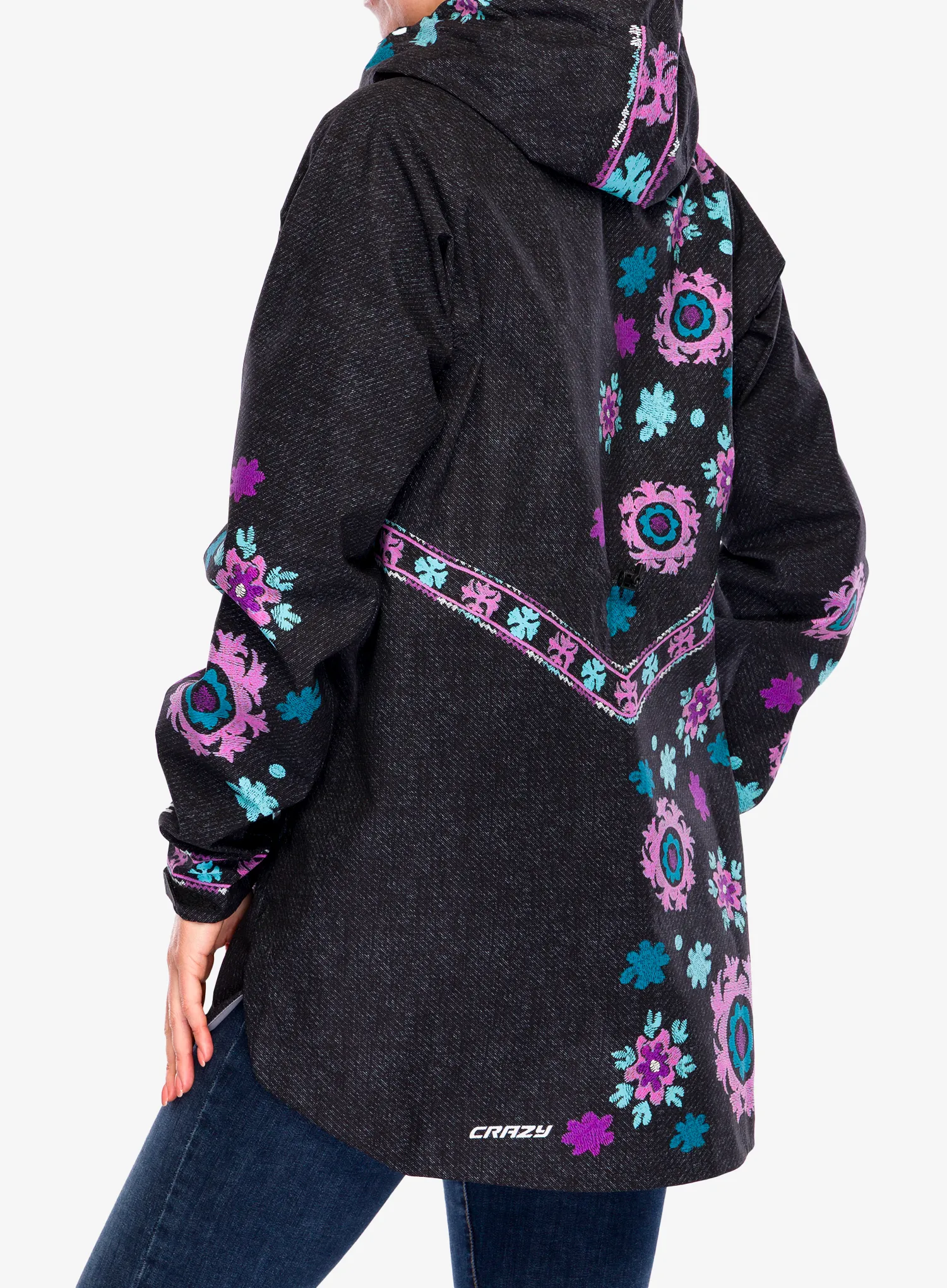 Ženska kišna jakna Crazy Parka Wonder Magic Shell - mandala