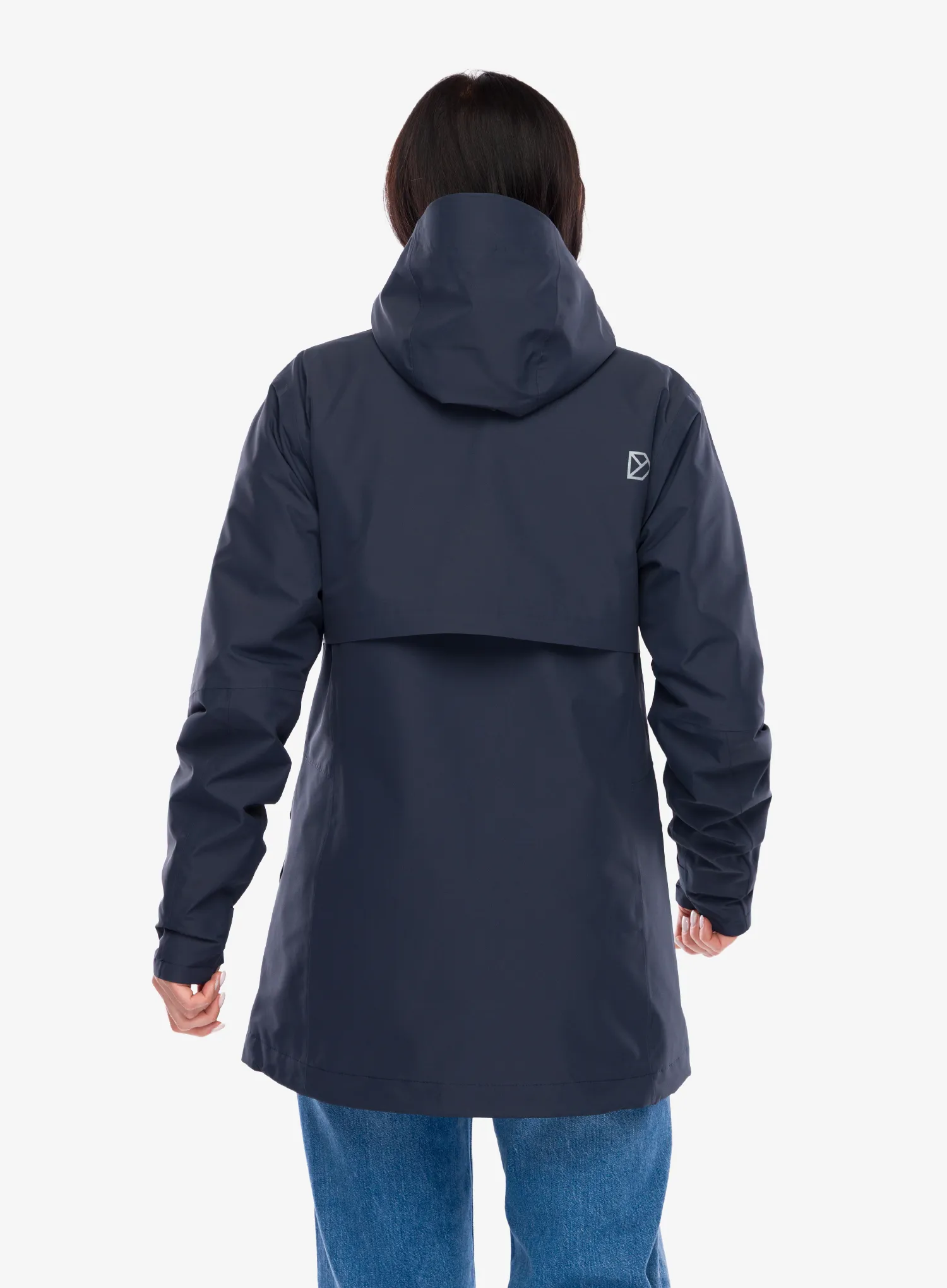 Ženska kišna jakna Didriksons Gila Parka - sleepy blue