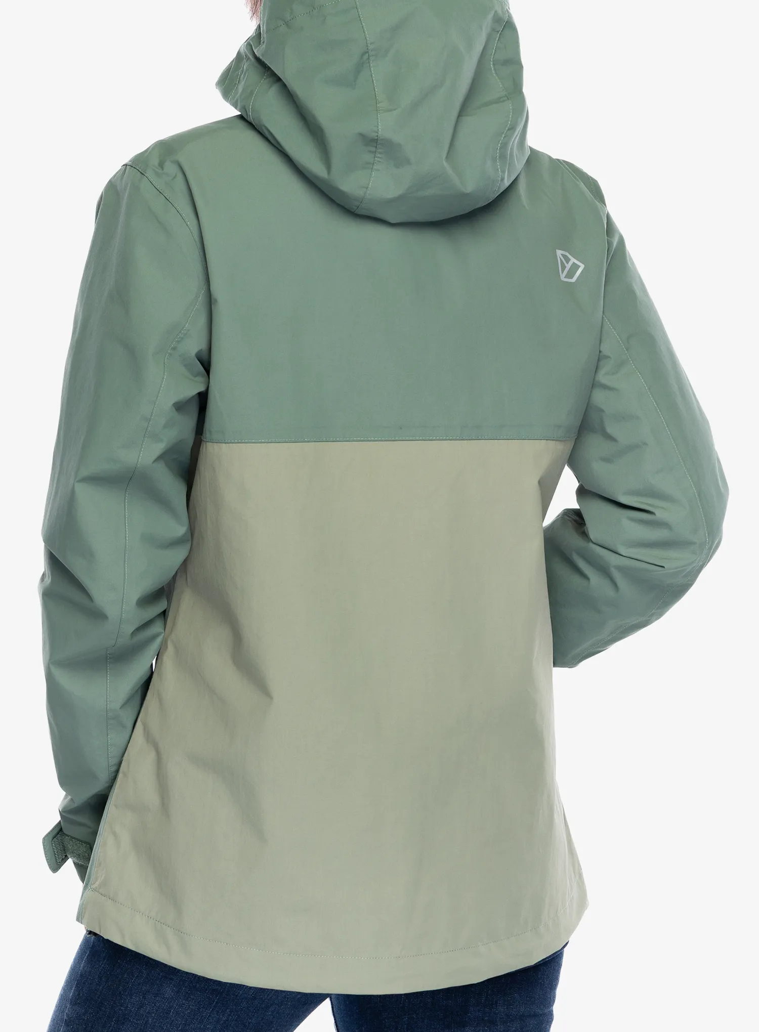 Ženska kišna jakna Didriksons Grit Jacket 3 - dark moss