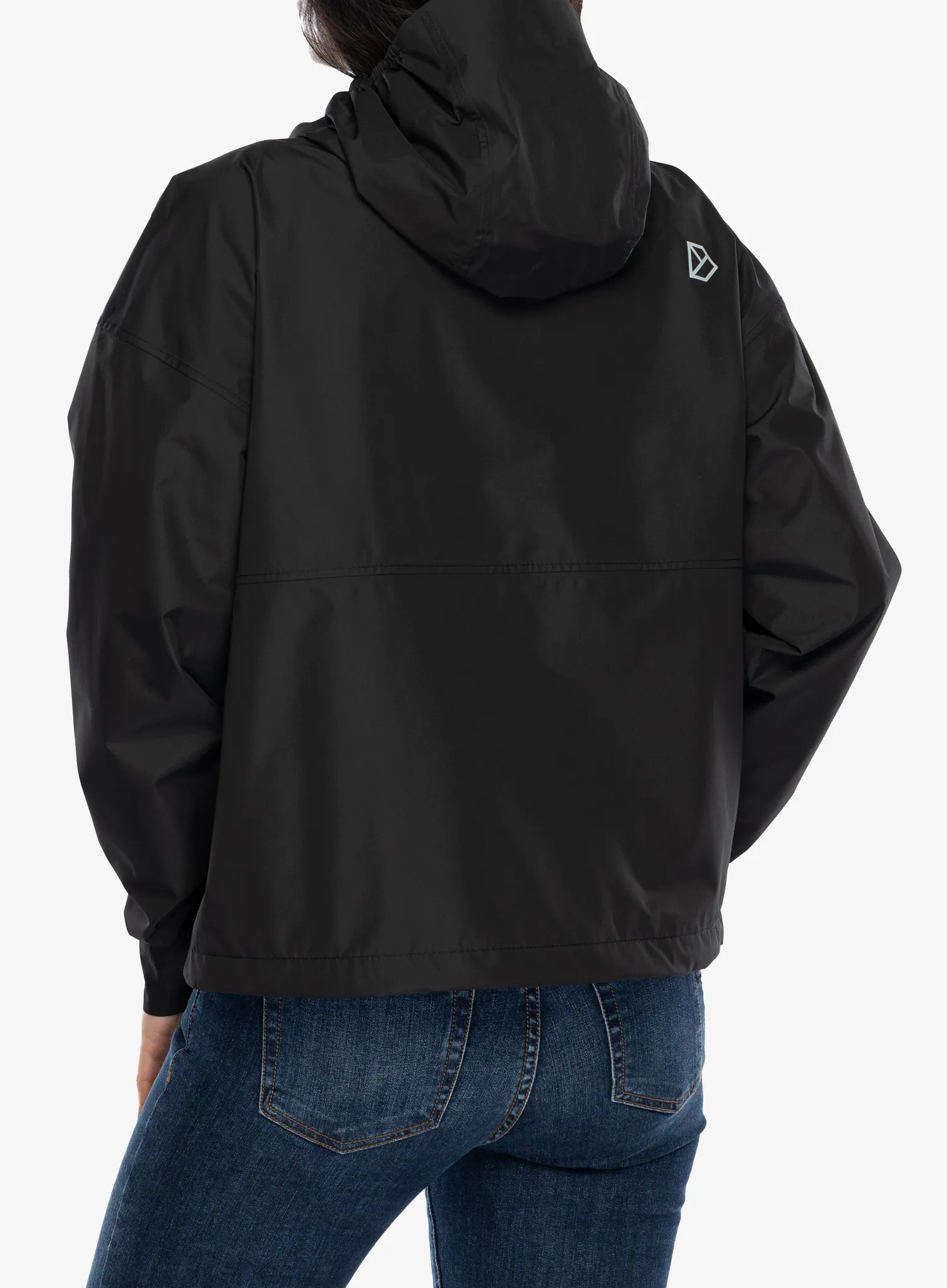 Ženska kišna jakna Didriksons Milena Jacket - black