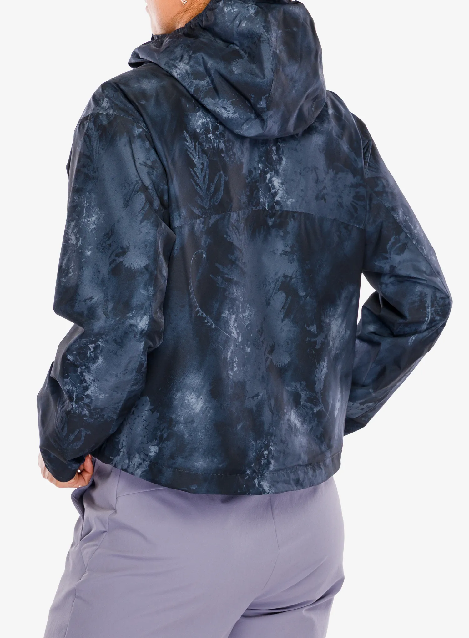 Ženska kišna jakna Salomon Outscape 2L Short Jkt - blue nights/blue
