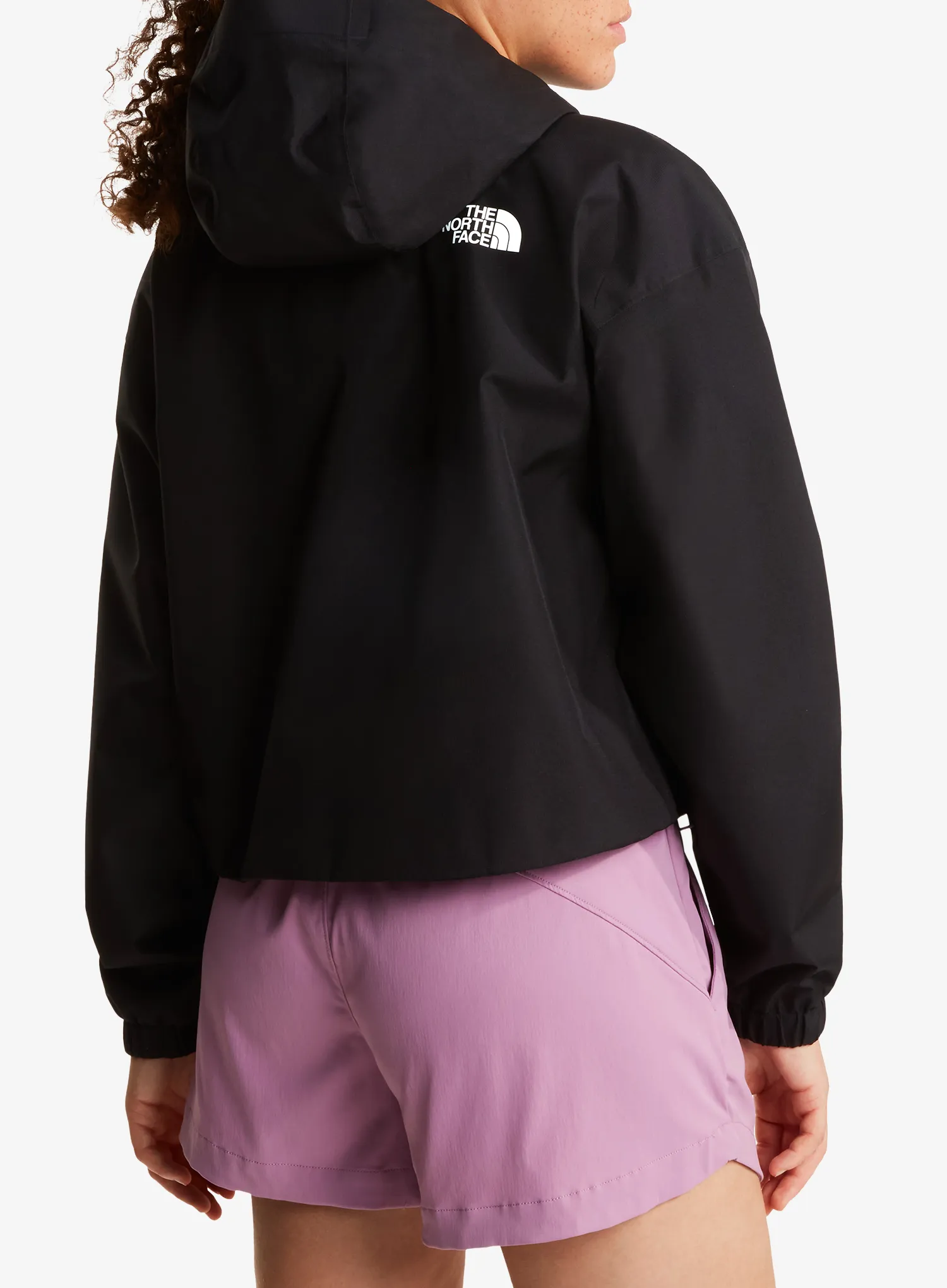 Ženska kišna jakna The North Face Quest Mono Cropped Jacket - tnf black