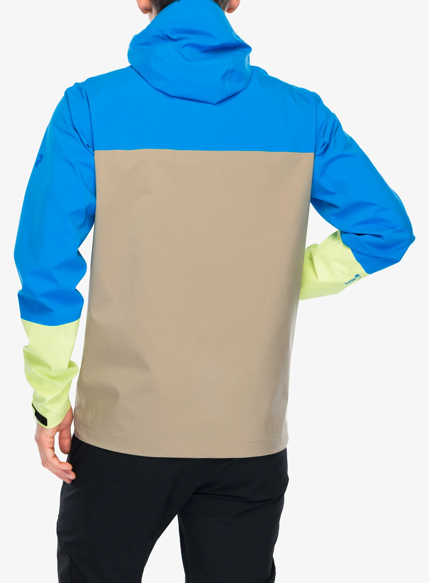 Kišna jakna Peak Perfomance Trail Hipe Shell Jacket - bril blue/avid beige/sunny adv