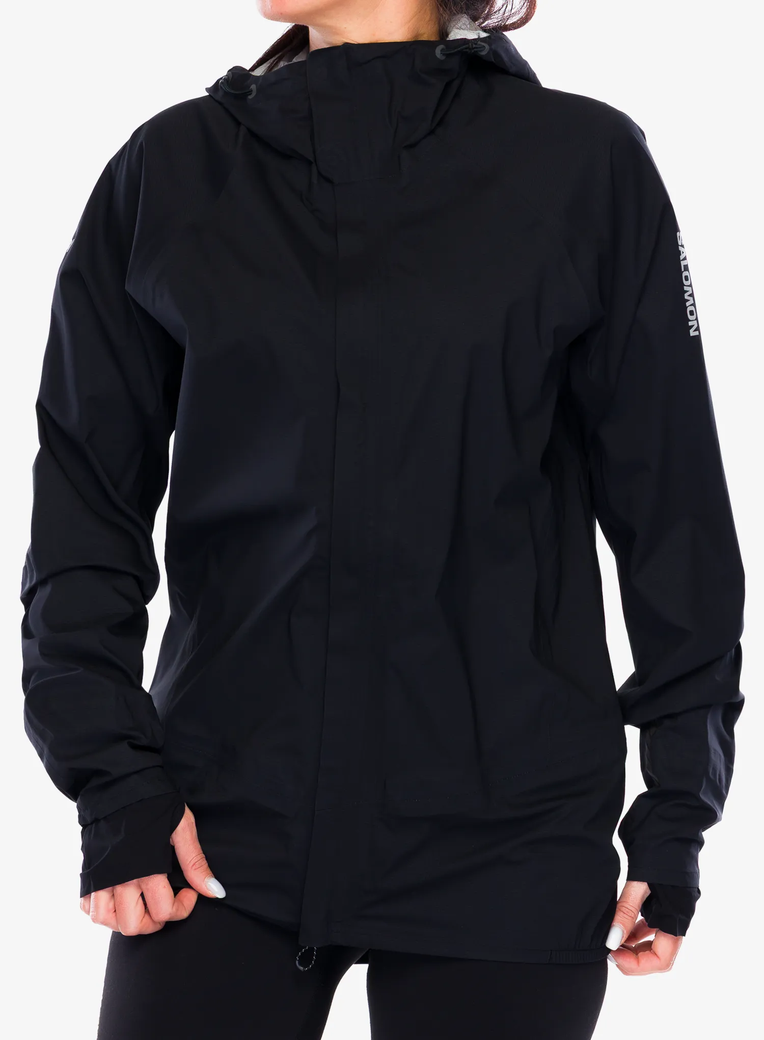 Kišna jakna Salomon S/Lab Ultra Jkt - deep black