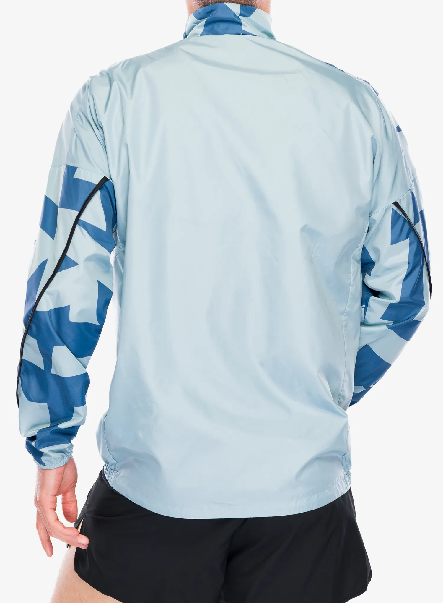 Vjetrovka adidas TERREX Multi Printed Wind Jacket - magic grey/wonder steel
