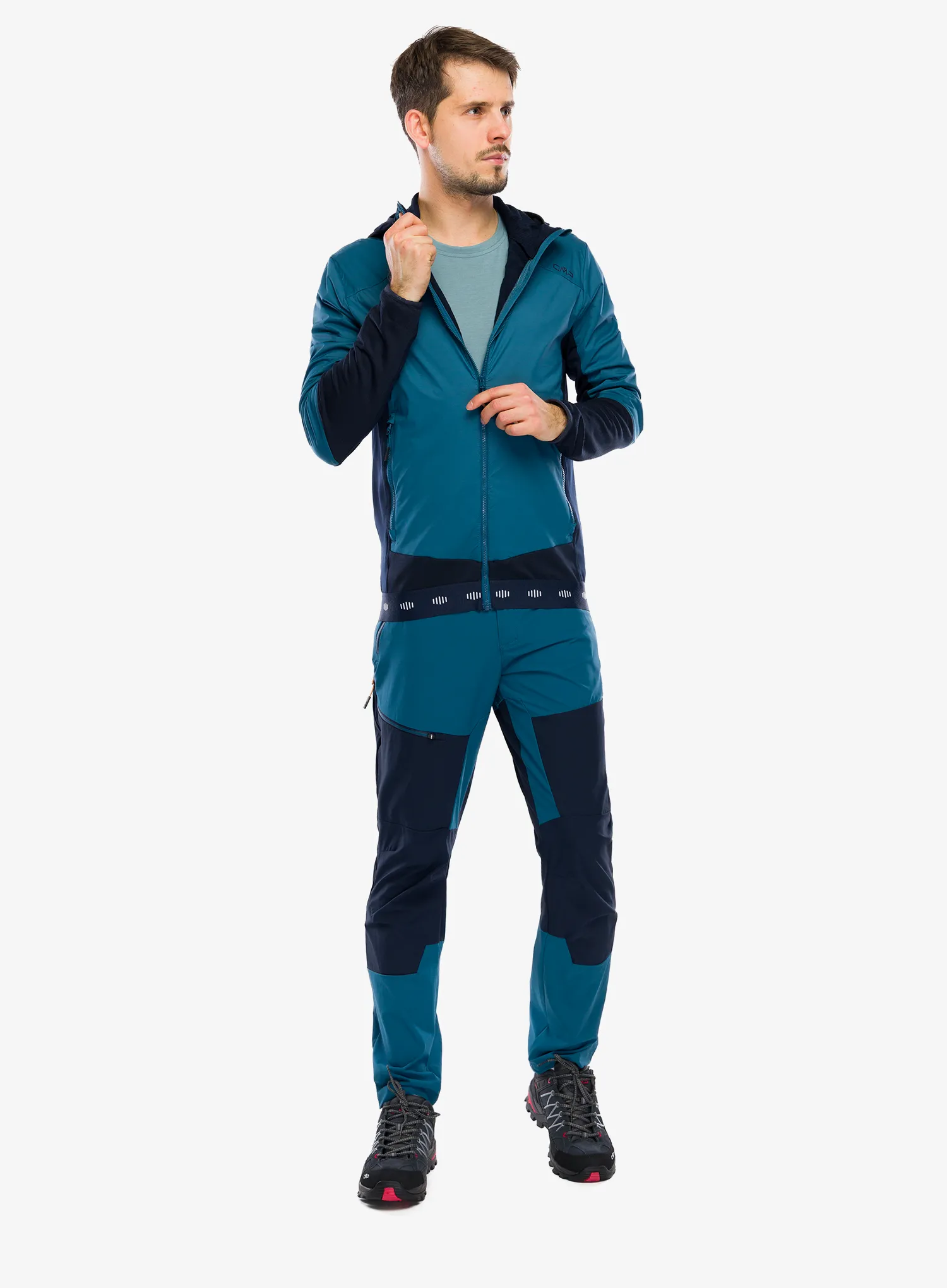 Vjetrovka CMP Auvin Jacket - petroleum