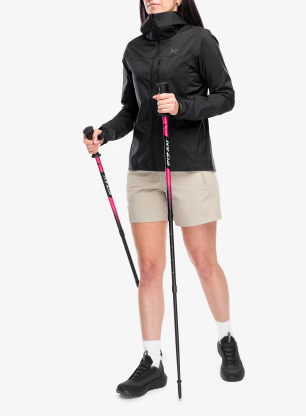 Ženska vjetrovka Arcteryx Squamish Hoody - black
