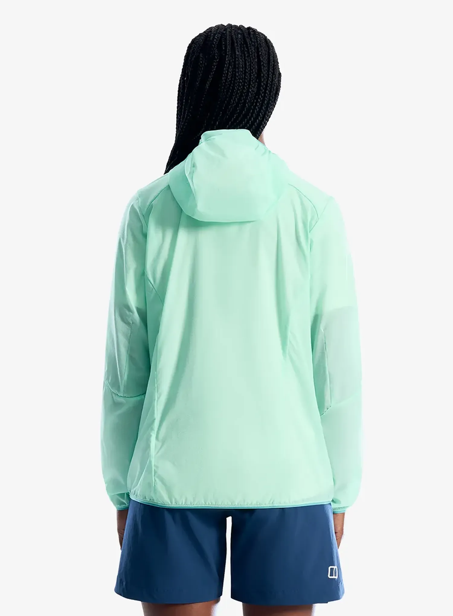 Ženska vjetrovka Berghaus Pendower Wind Jkt Af - light electro