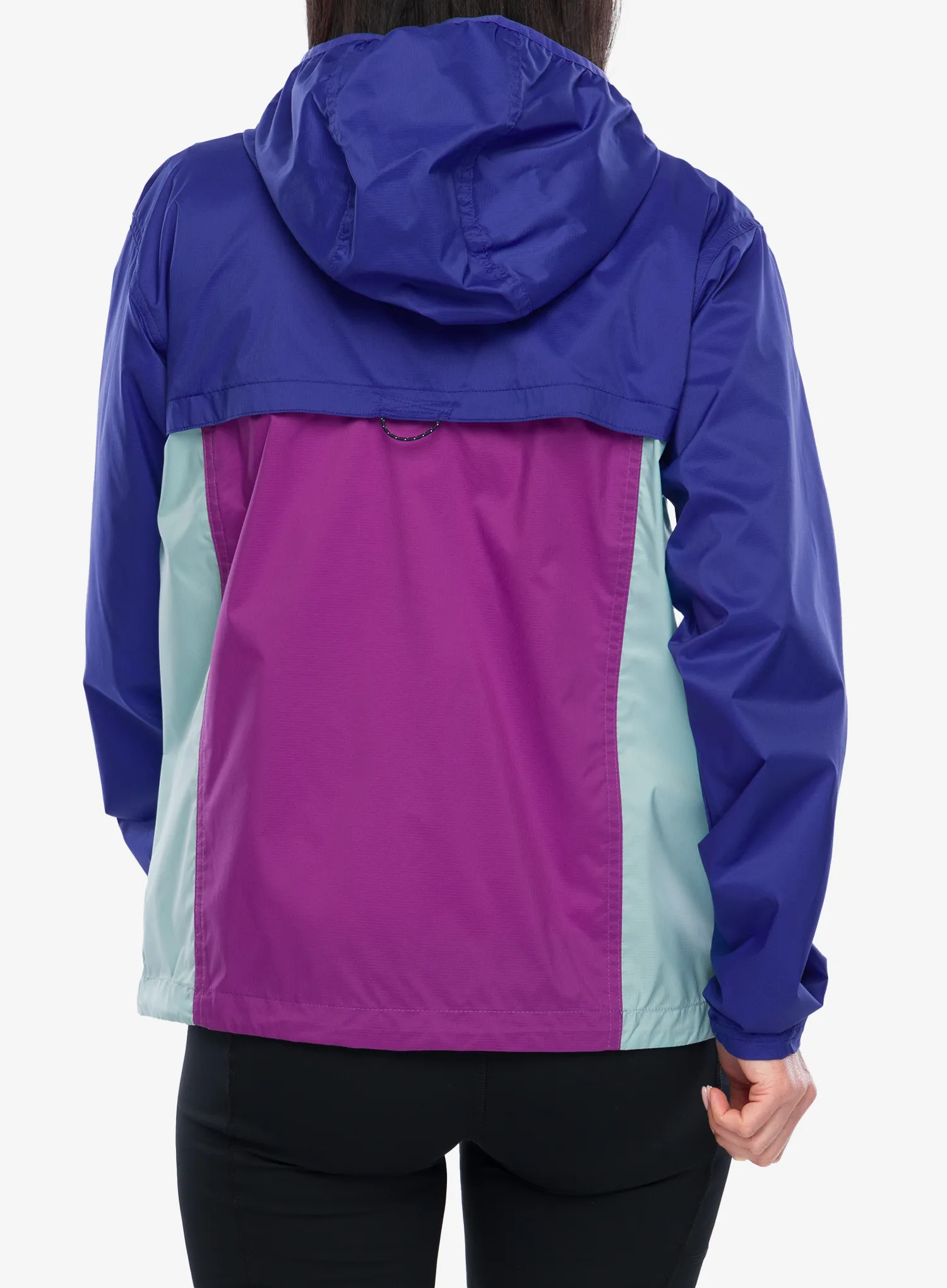 Ženska vjetrovka Columbia Crested Canyon Windbreaker - razzle/spray/clematis blue