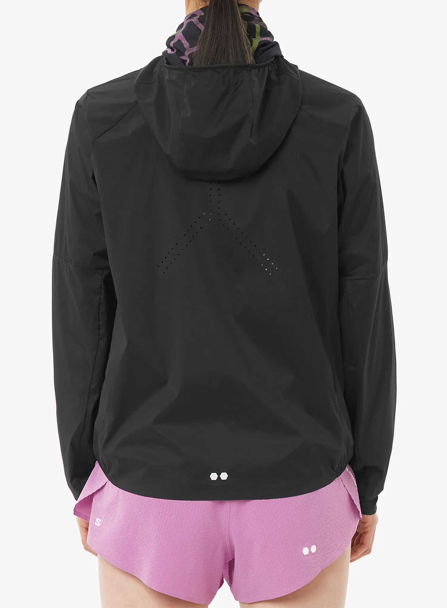 Ženska vjetrovka Salomon Sense Aero Wind Jkt - black