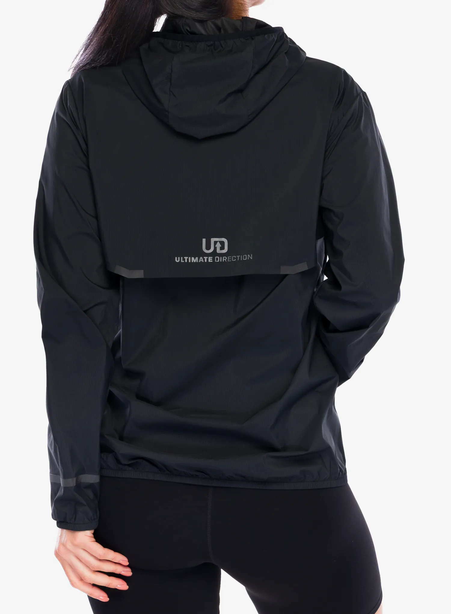 Ženska vjetrovka Ultimate Direction Aerolight Wind Jacket - onyx