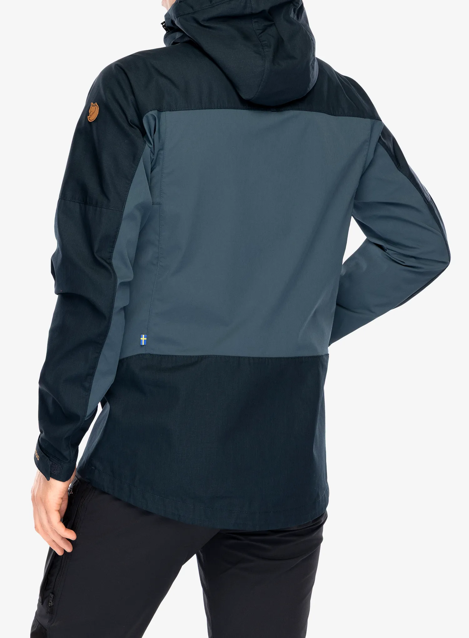 Vjetrovka Fjallraven Abisko Lite Trekking Jacket - dark navy/mountain blue
