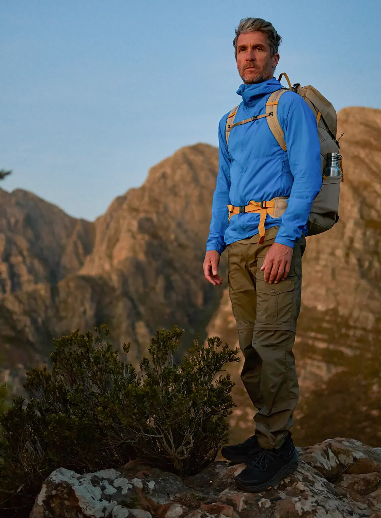 Vjetrovka Fjallraven Keb Latt Wind Jacket - un blue