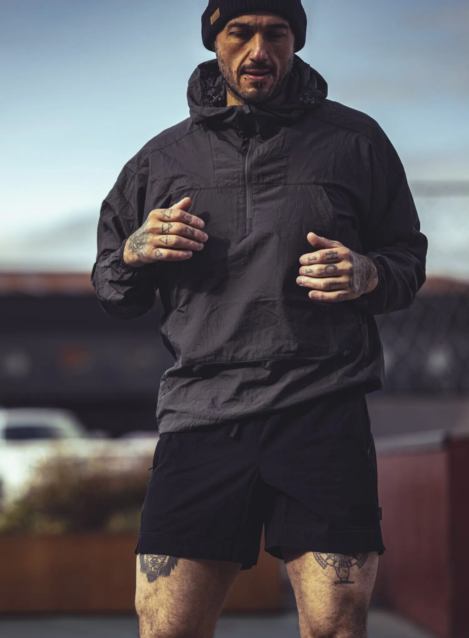 Vjetrovka Helikon-Tex Windrunner Windshirt WindPack Nylon - black