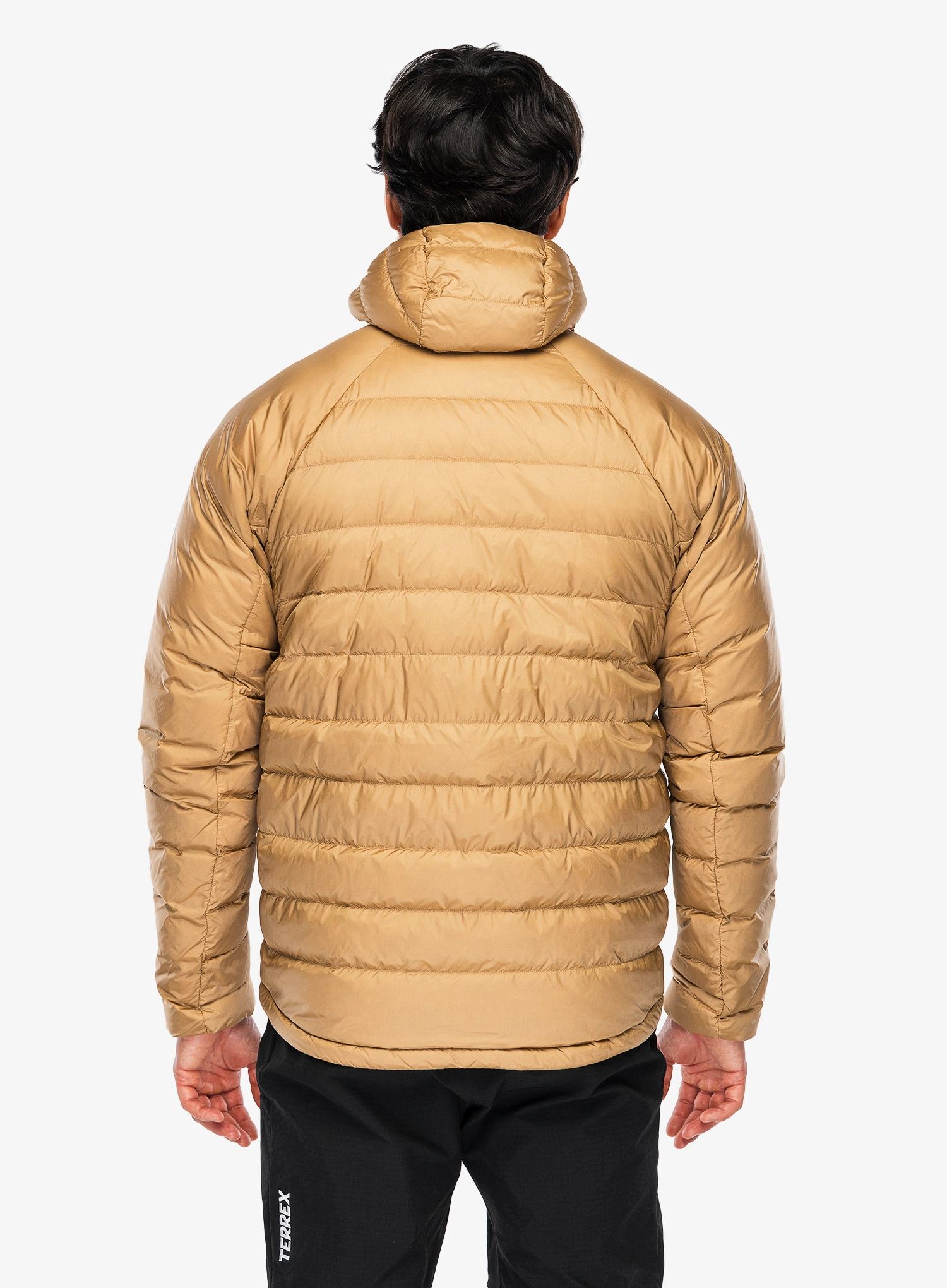 Pernata jakna adidas TERREX Xperior CLIMAWARM+ Down Hooded Jacket - cardboard