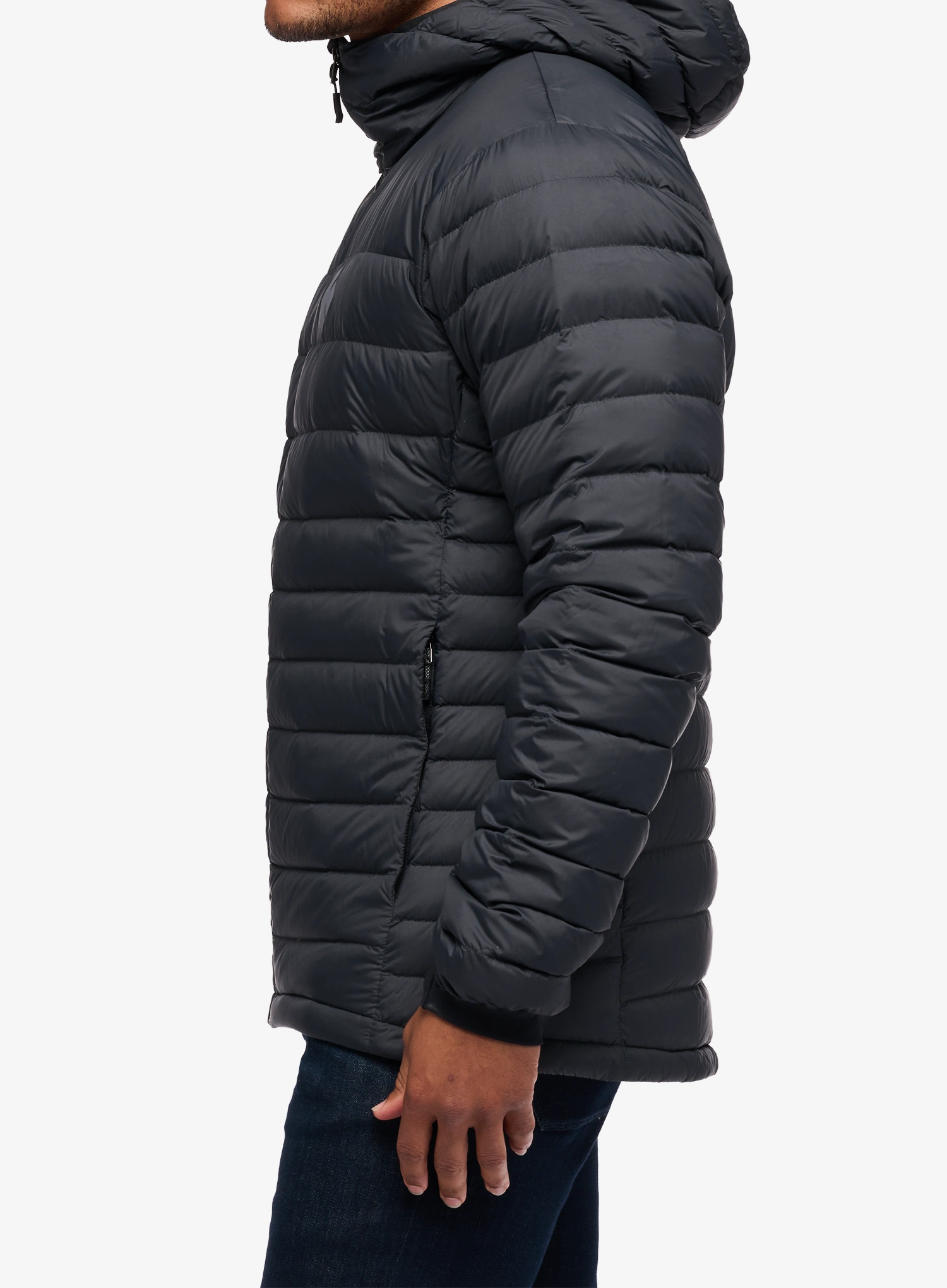 Pernata jakna Black Diamond Access Down 2.0 Hoody - black/black