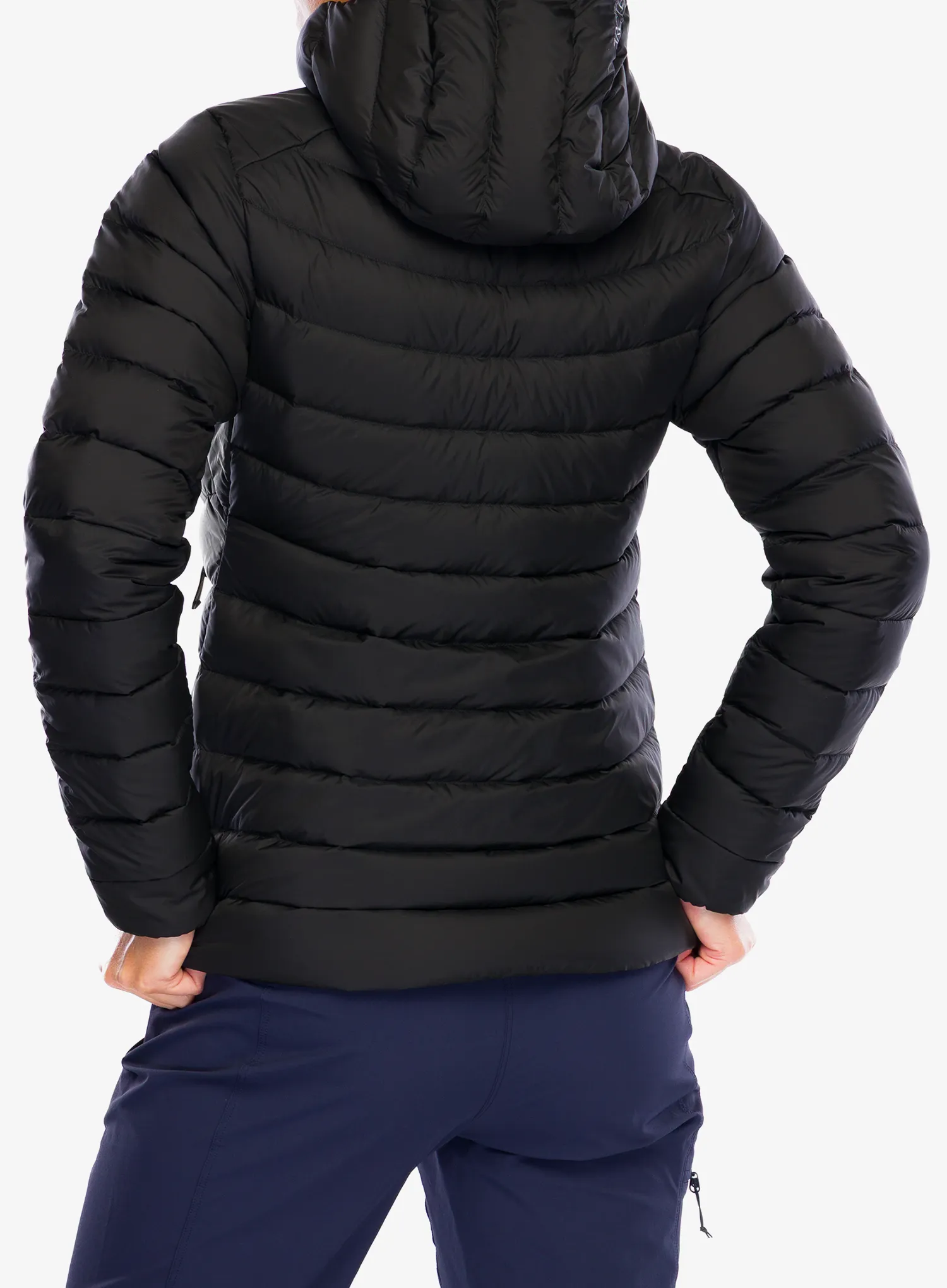 Ženska perjana jakna Arcteryx Cerium Hoody - black