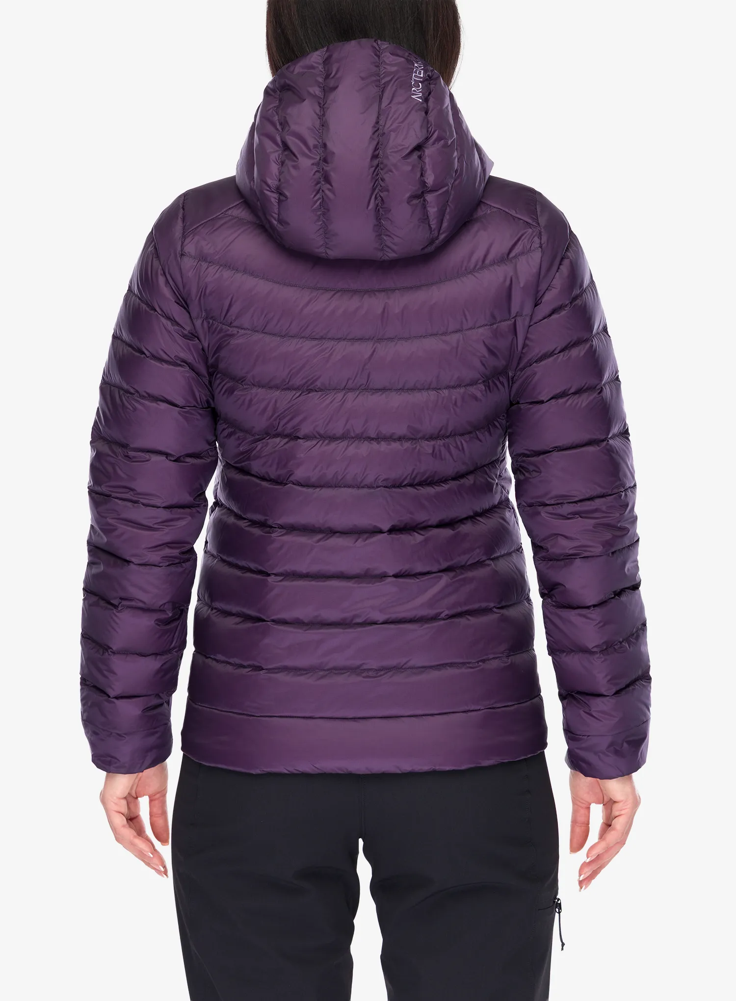Ženska perjana jakna Arcteryx Cerium Hoody - moondrop